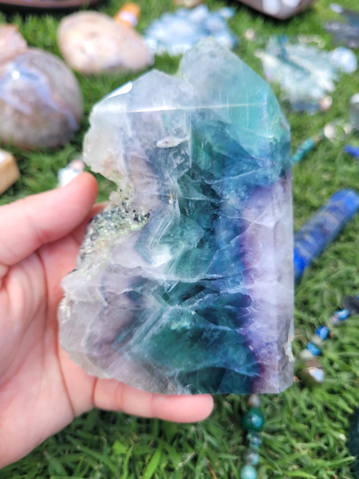 Fluorite Towers - Raw & Polished - Large