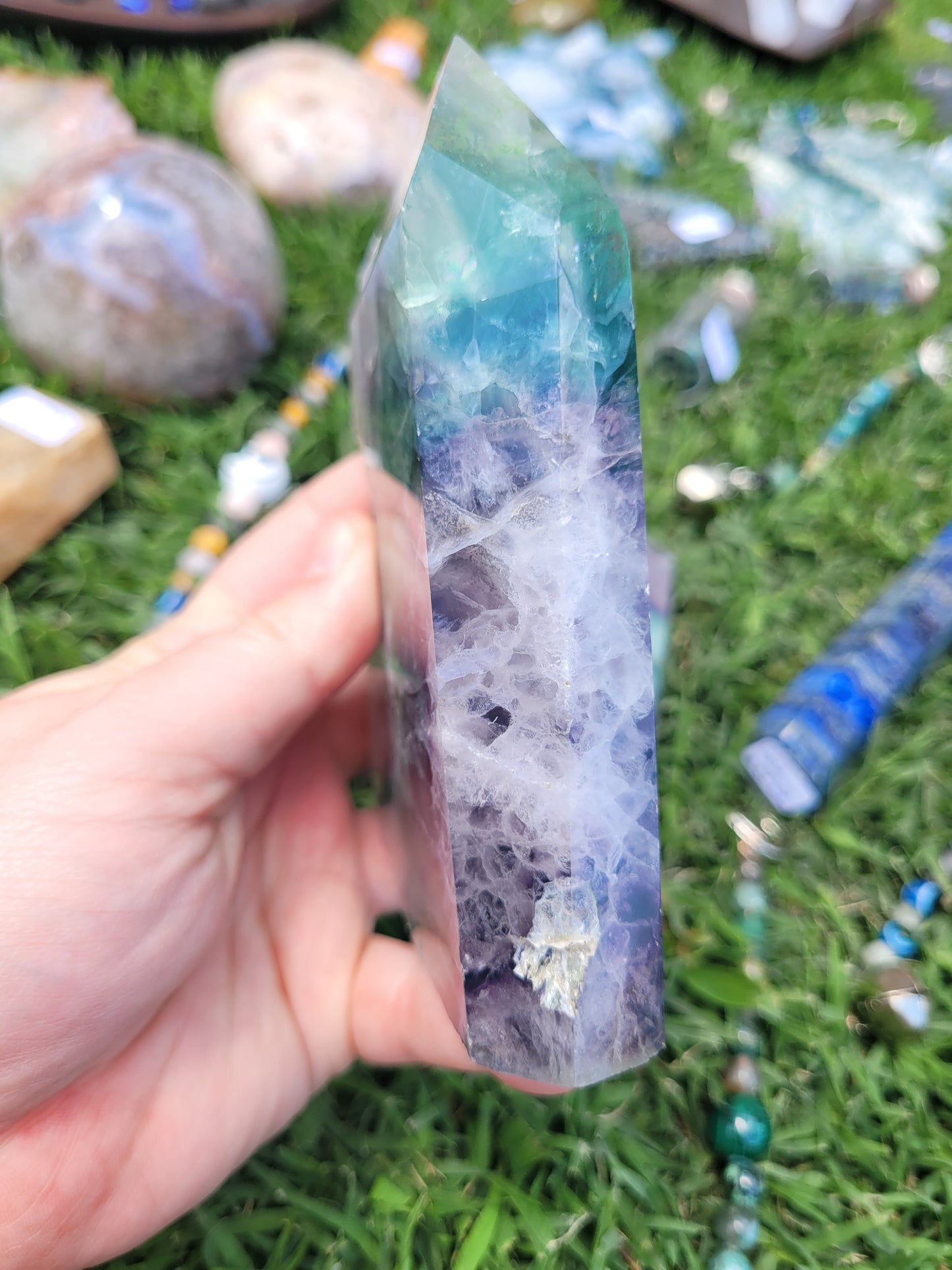 Fluorite Towers - Raw & Polished - Large