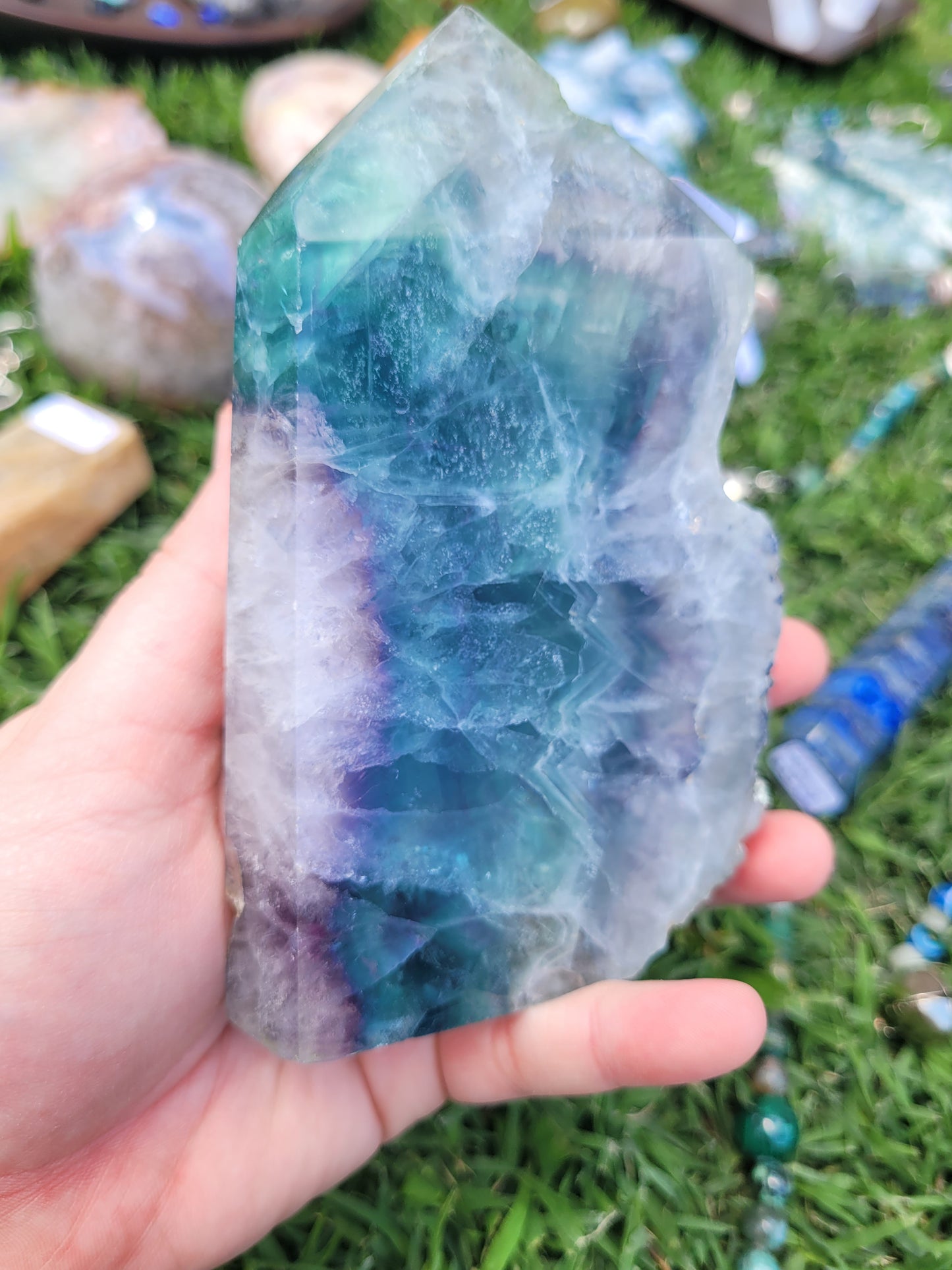 Fluorite Towers - Raw & Polished - Large