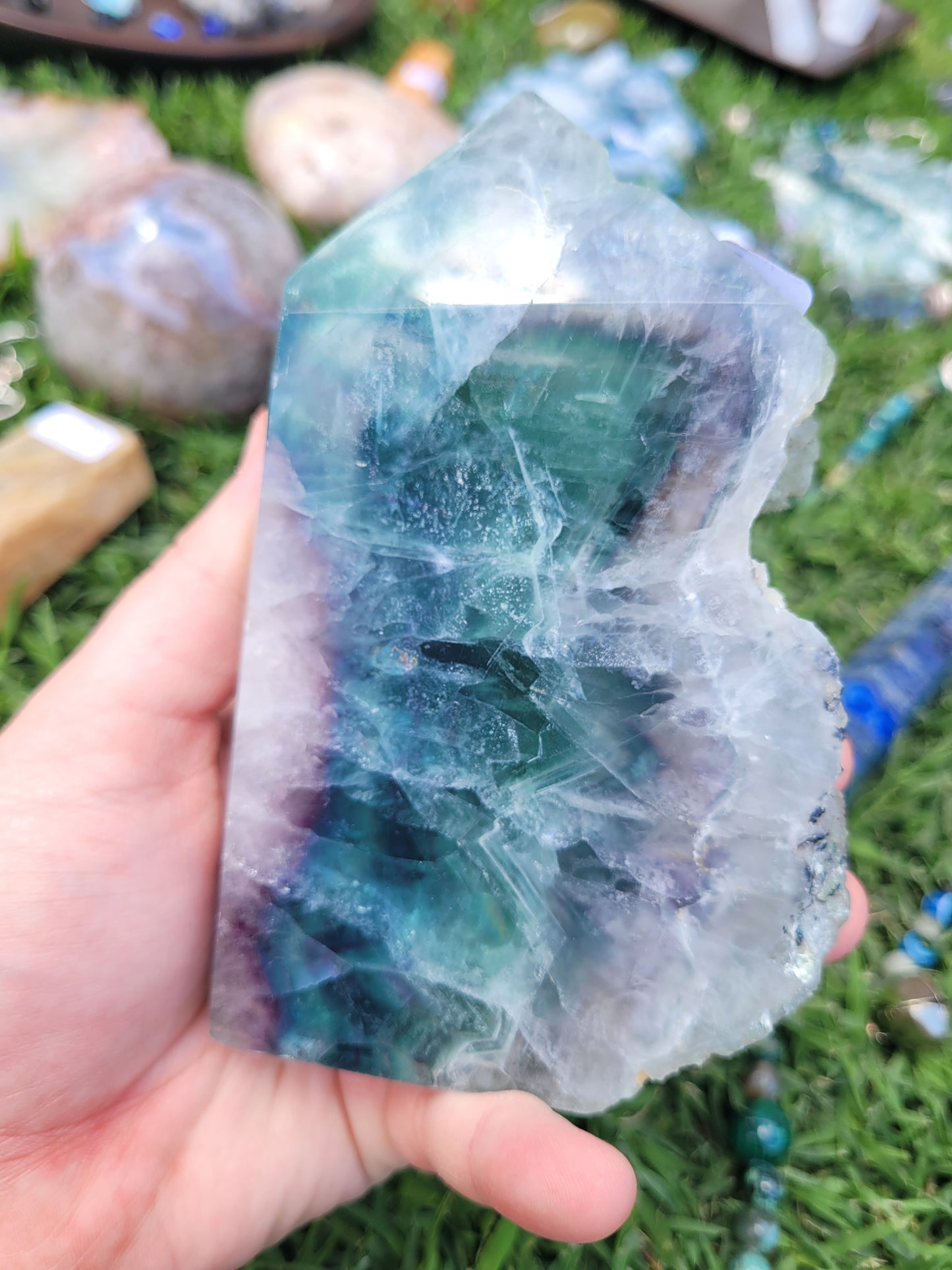 Fluorite Towers - Raw & Polished - Large