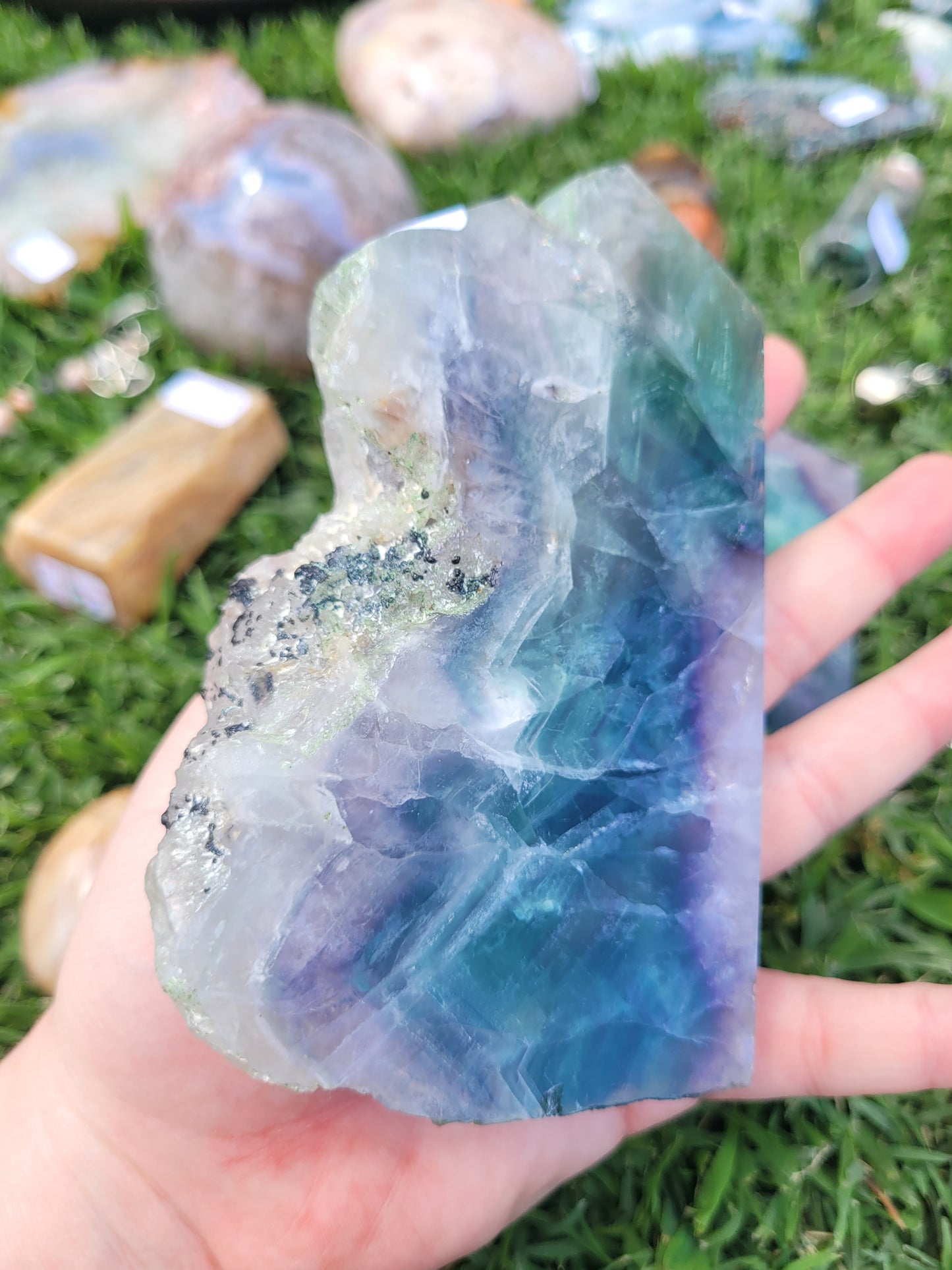 Fluorite Towers - Raw & Polished - Large