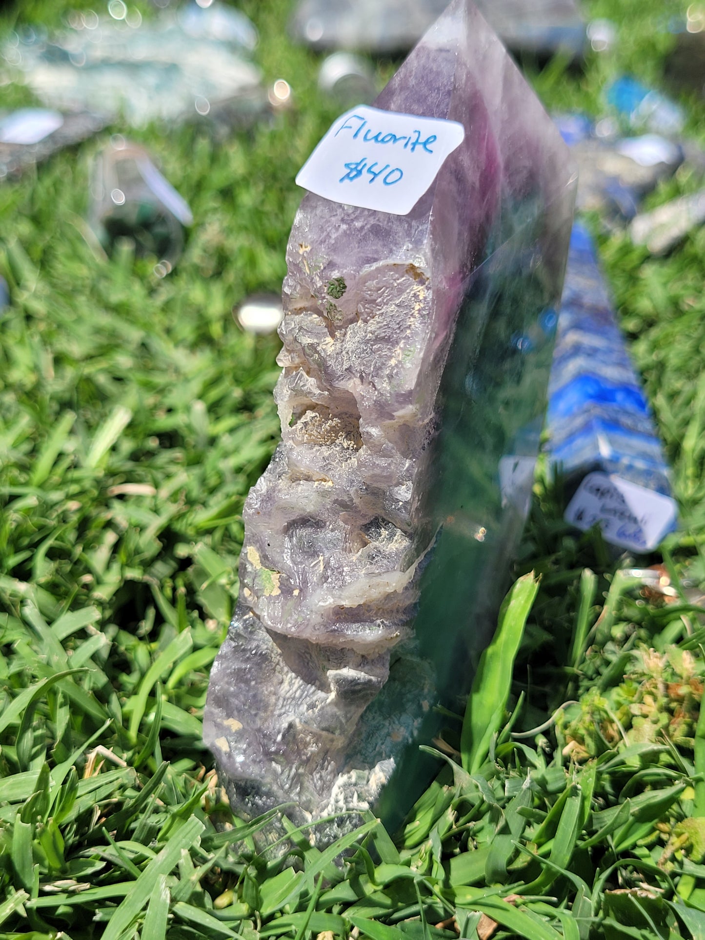 Fluorite Towers - Raw & Polished - Large