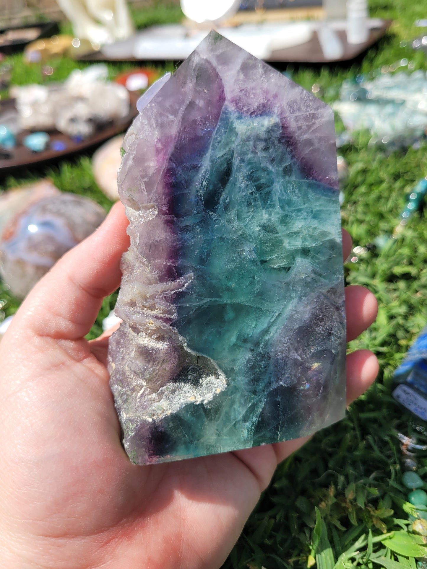Fluorite Towers - Raw & Polished - Large