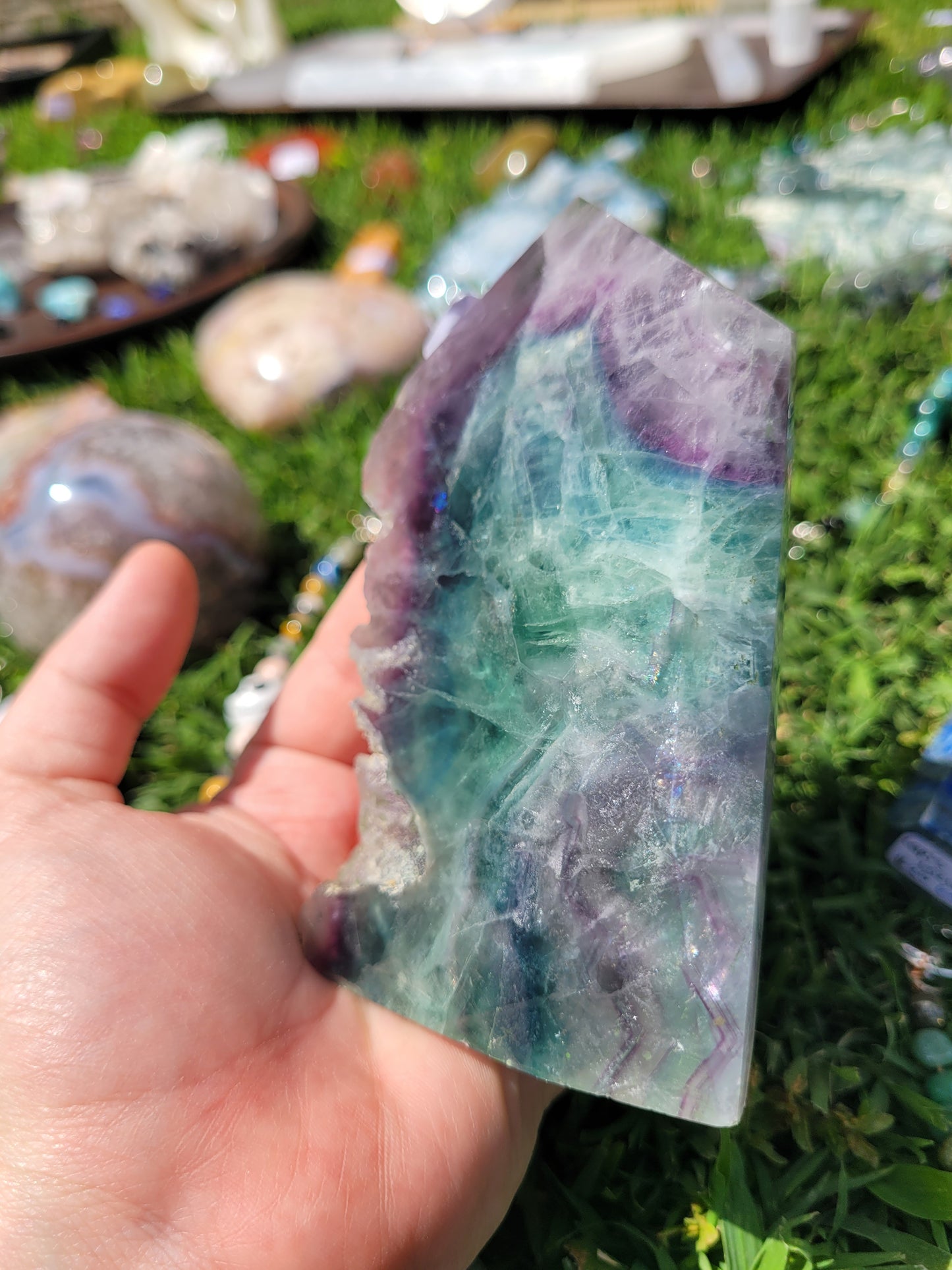 Fluorite Towers - Raw & Polished - Large
