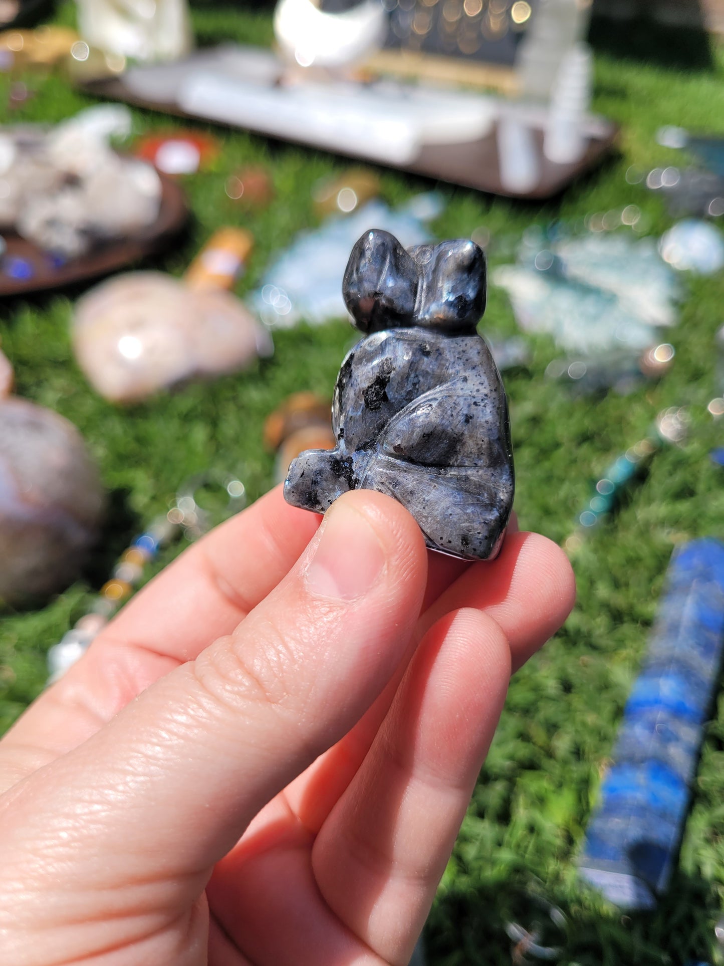 Larvikite Dog - Small