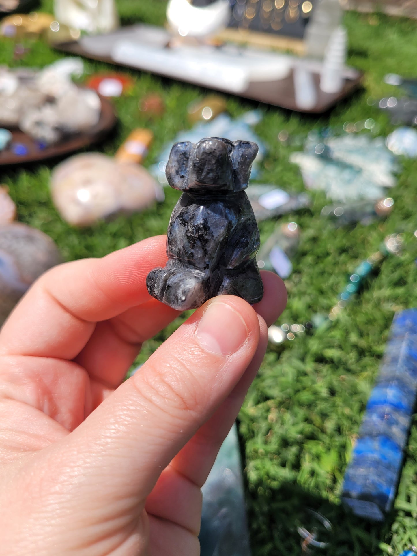 Larvikite Dog - Small
