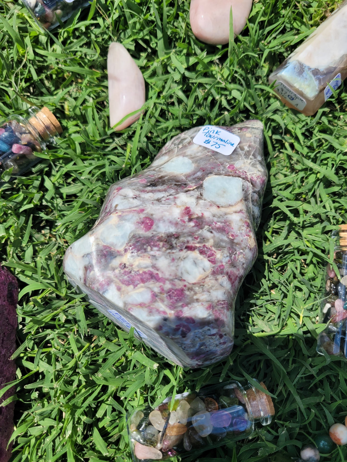 Pink Tourmaline Flame