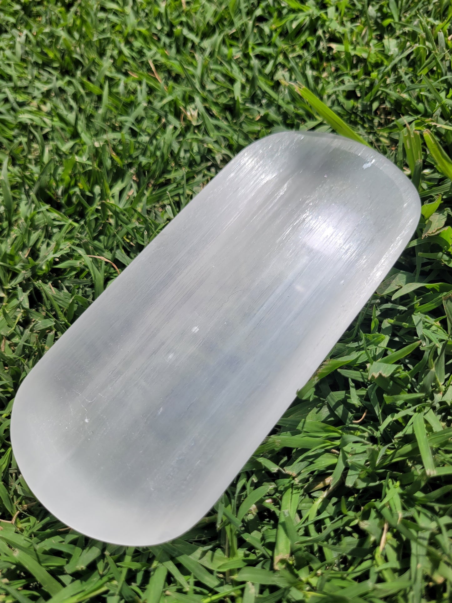 Satin Spar Oval Dish