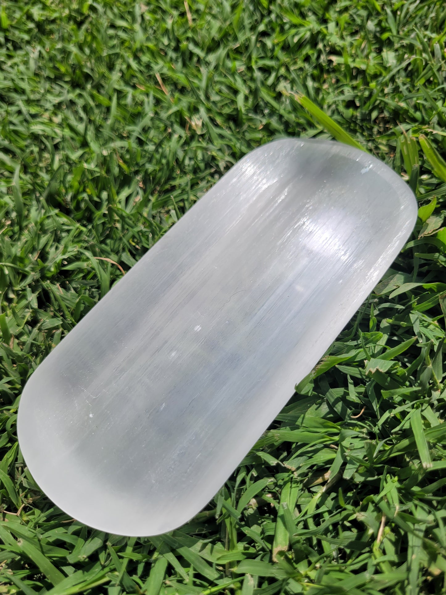 Satin Spar Oval Dish