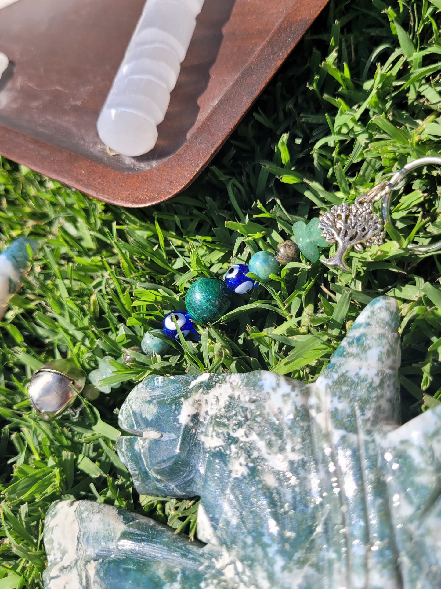Witchy Charm Bell Keychains - Handmade