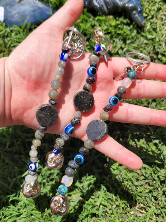 Witchy Charm Bell Keychains - Handmade