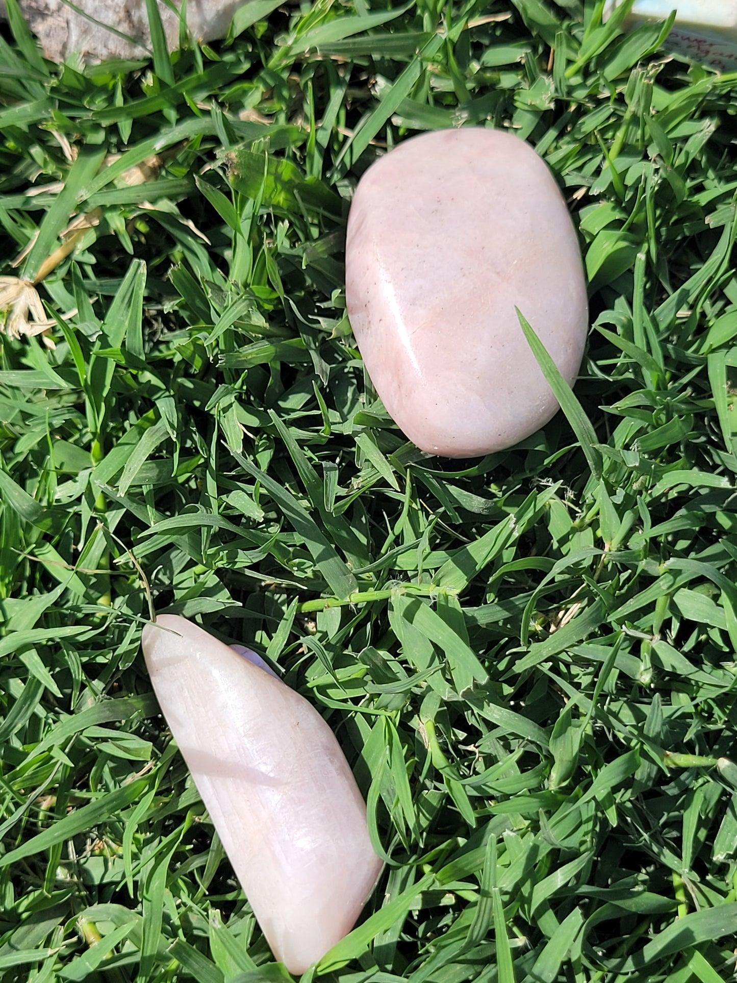 Polished Pink Kunzite chunks
