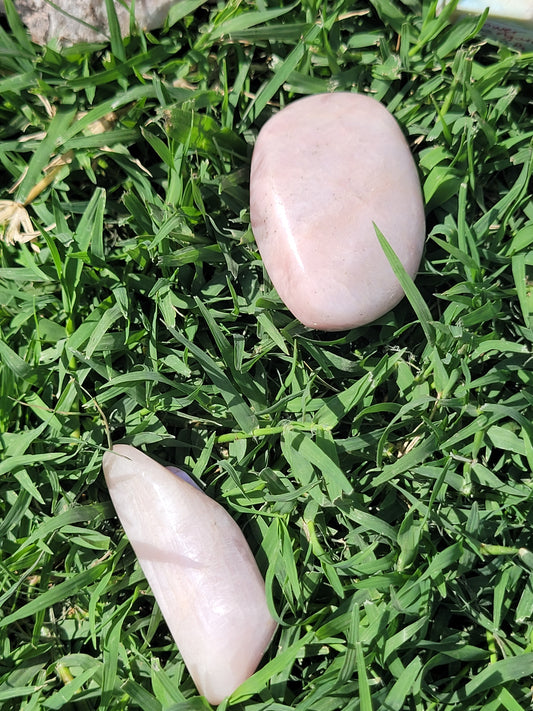 Polished Pink Kunzite chunks