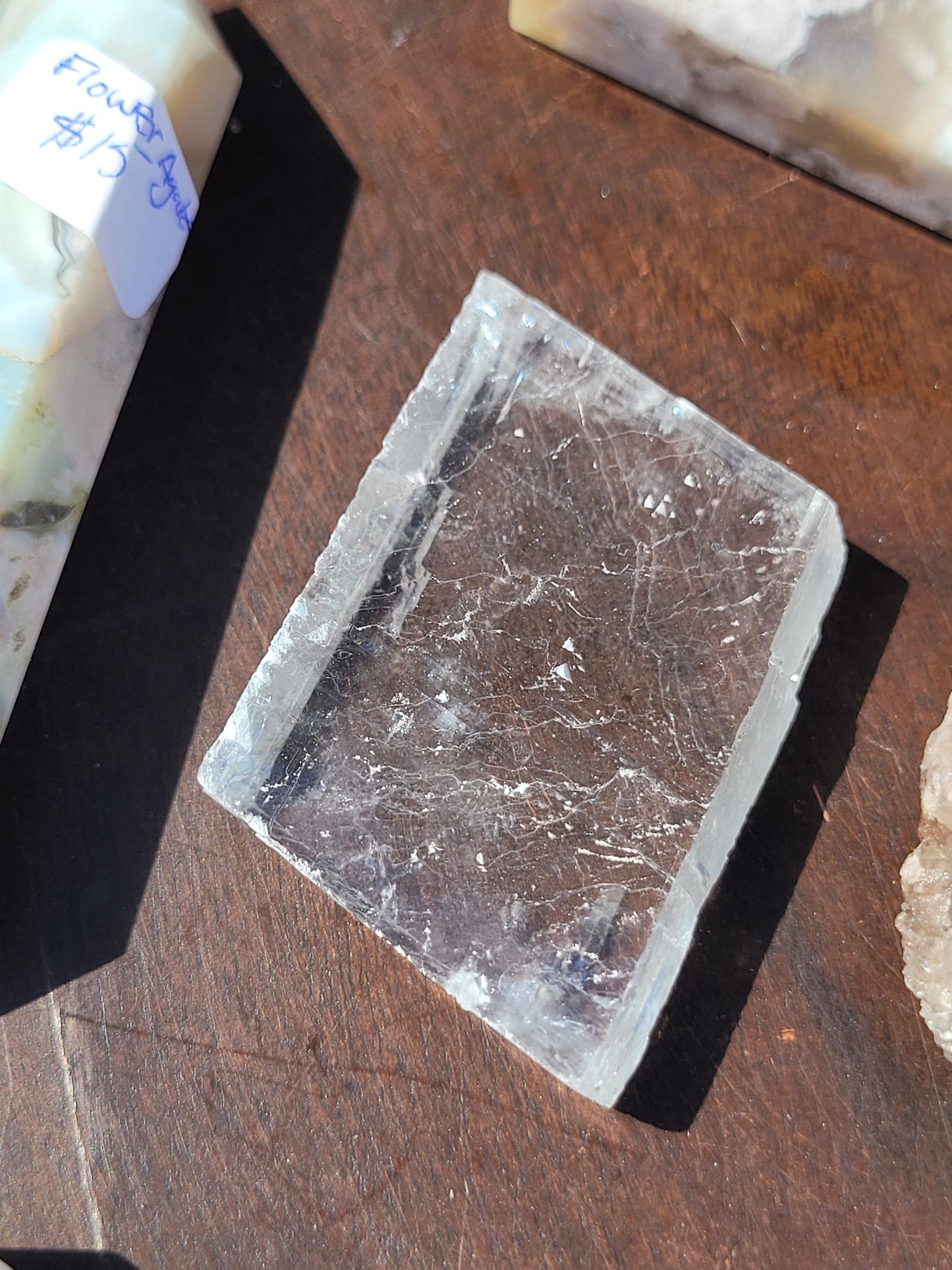 Brazilian Optical Calcite - Clear - Specimens
