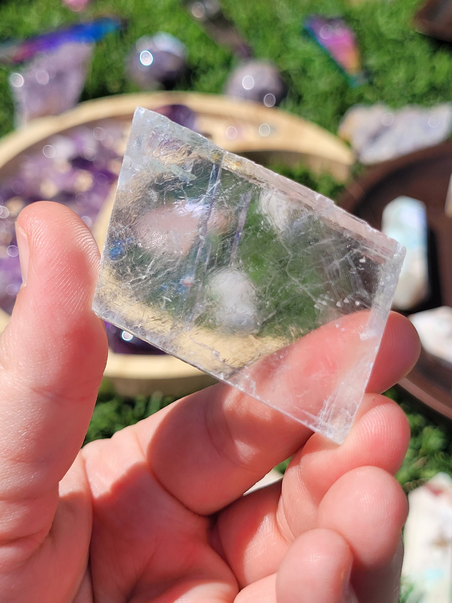 Brazilian Optical Calcite - Clear - Specimens