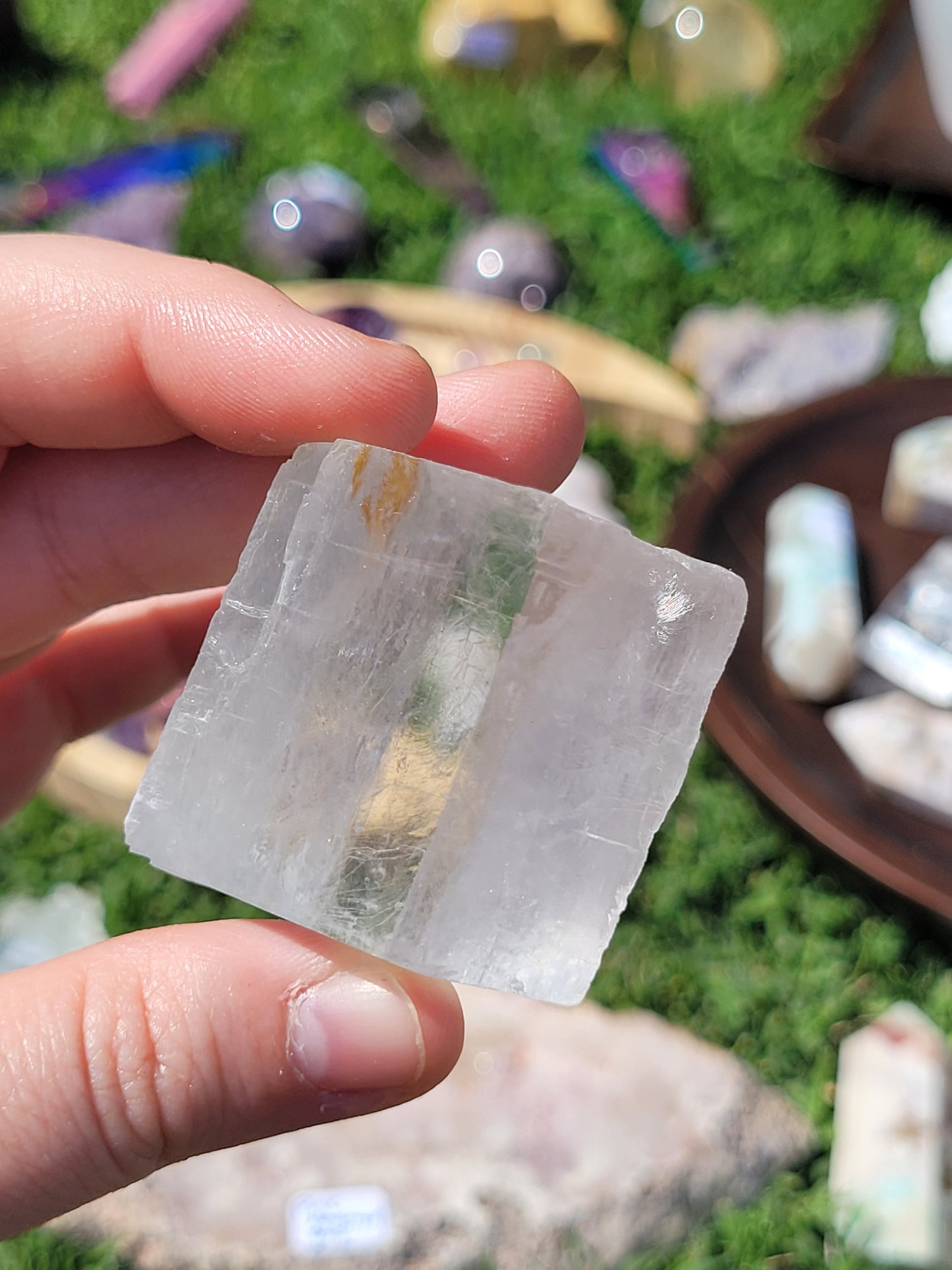 Brazilian Optical Calcite - Clear - Specimens