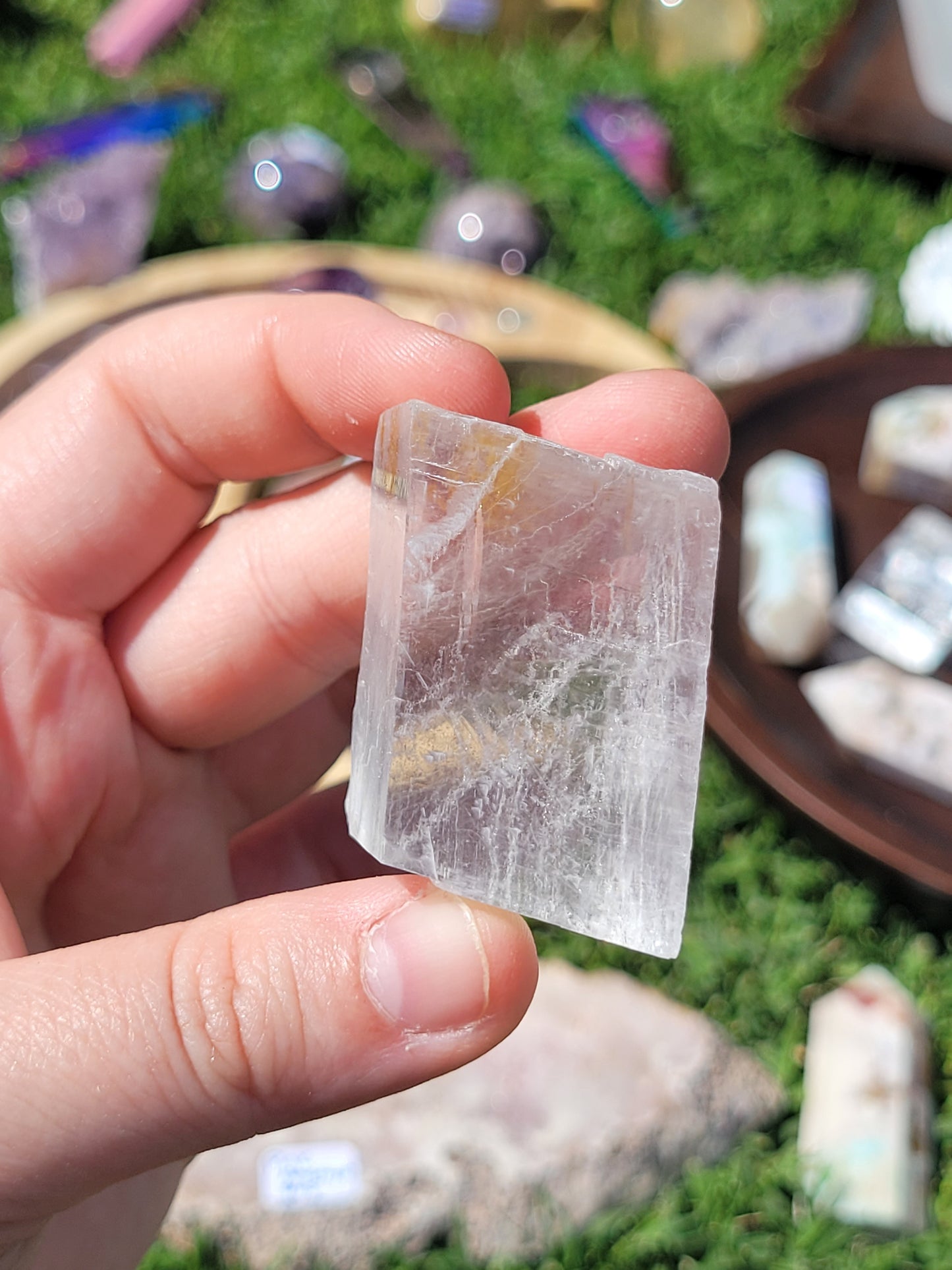 Brazilian Optical Calcite - Clear - Specimens