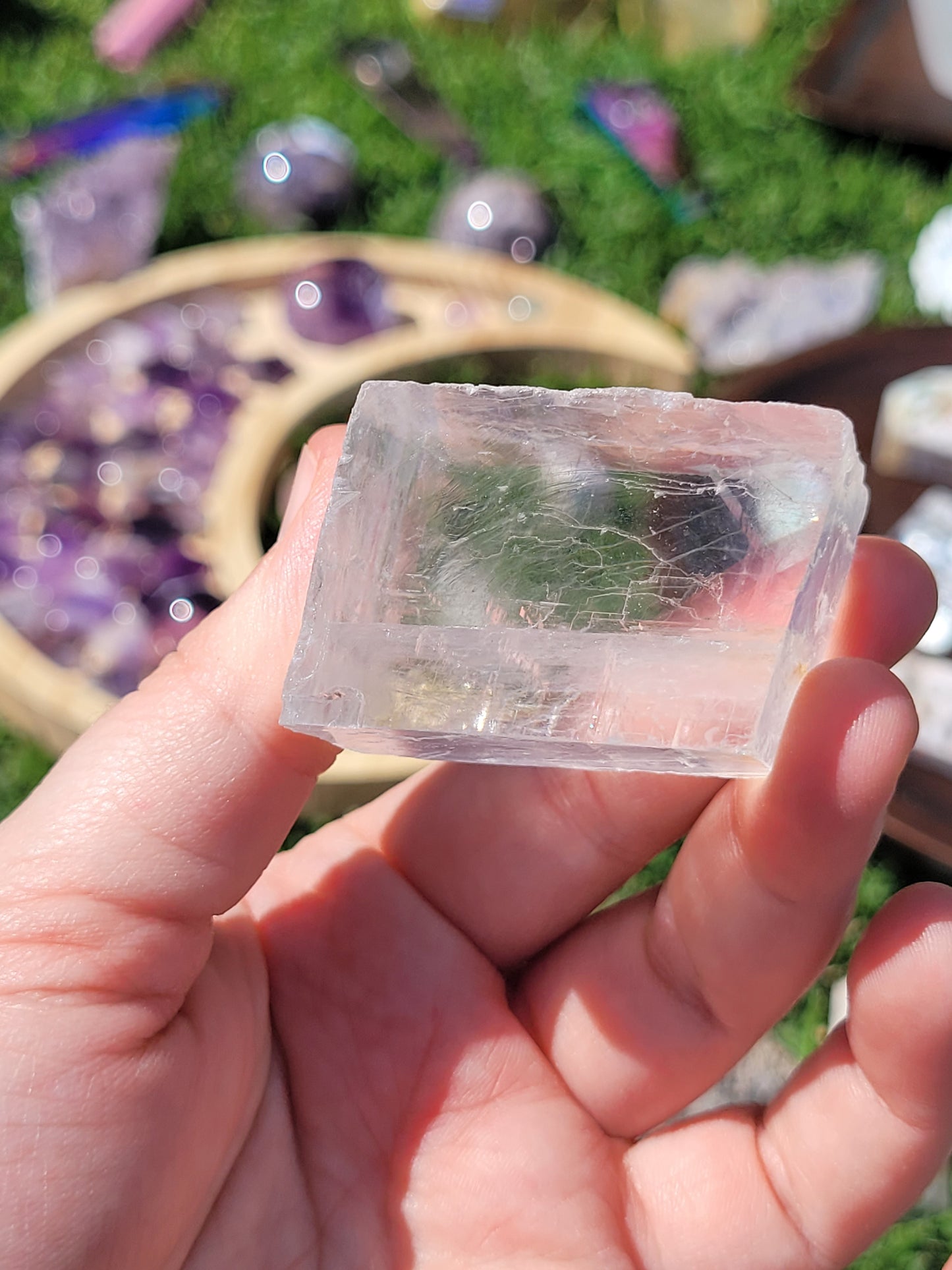 Brazilian Optical Calcite - Clear - Specimens