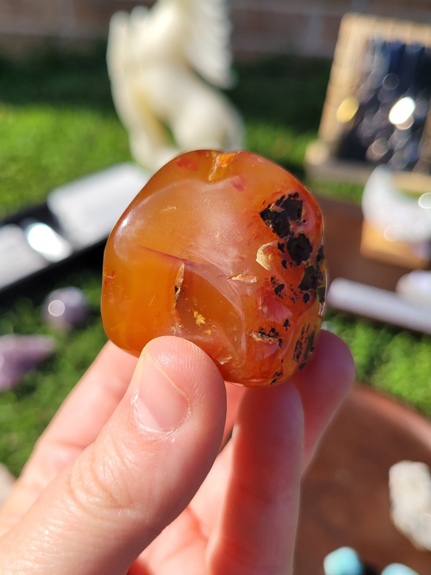 Large Carnelian Tumble
