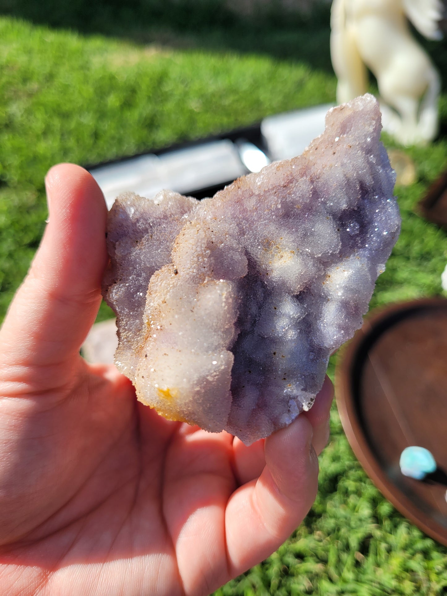 Purple Sugar Fluorite Specimen