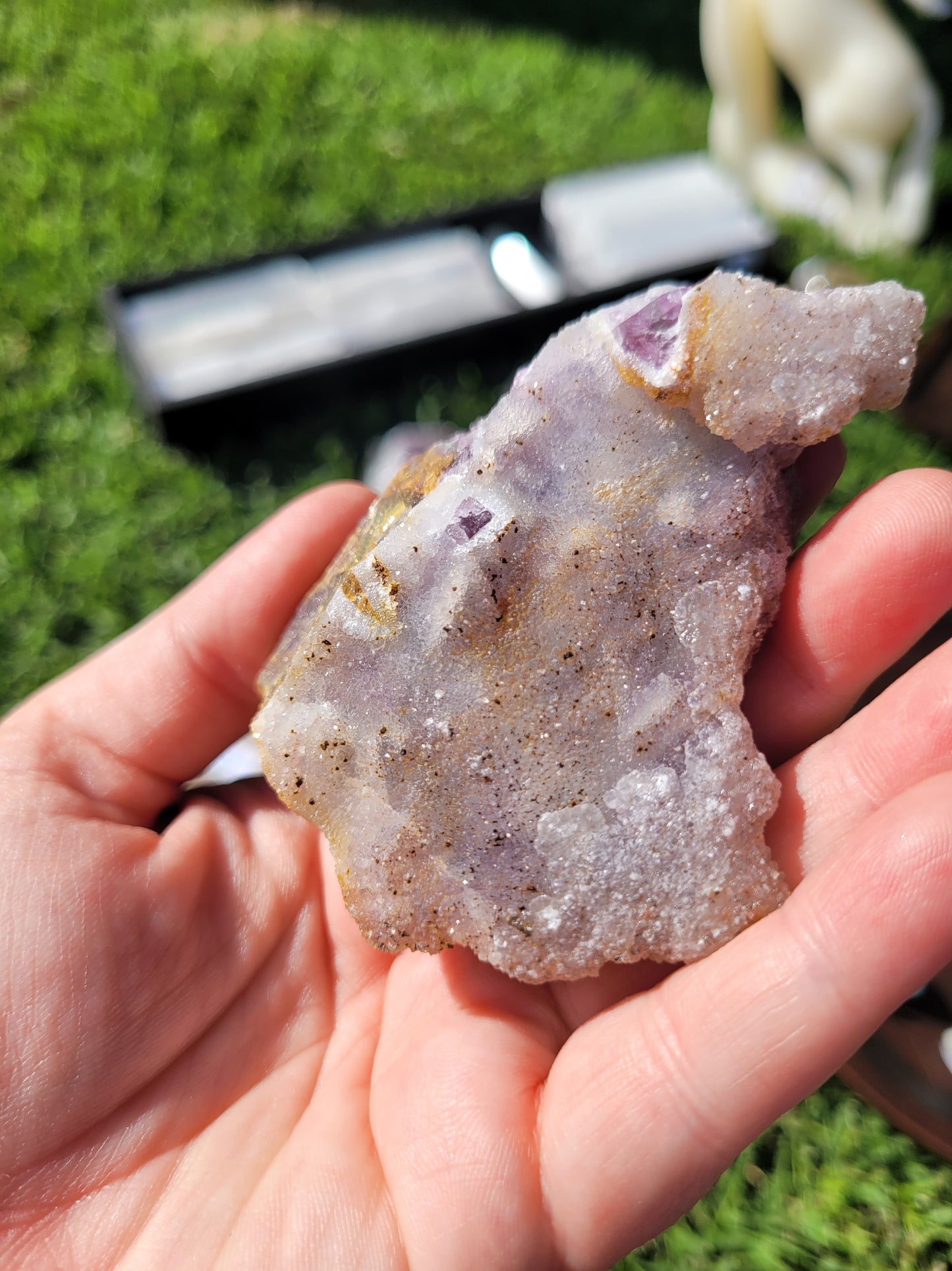 Purple Sugar Fluorite Specimen