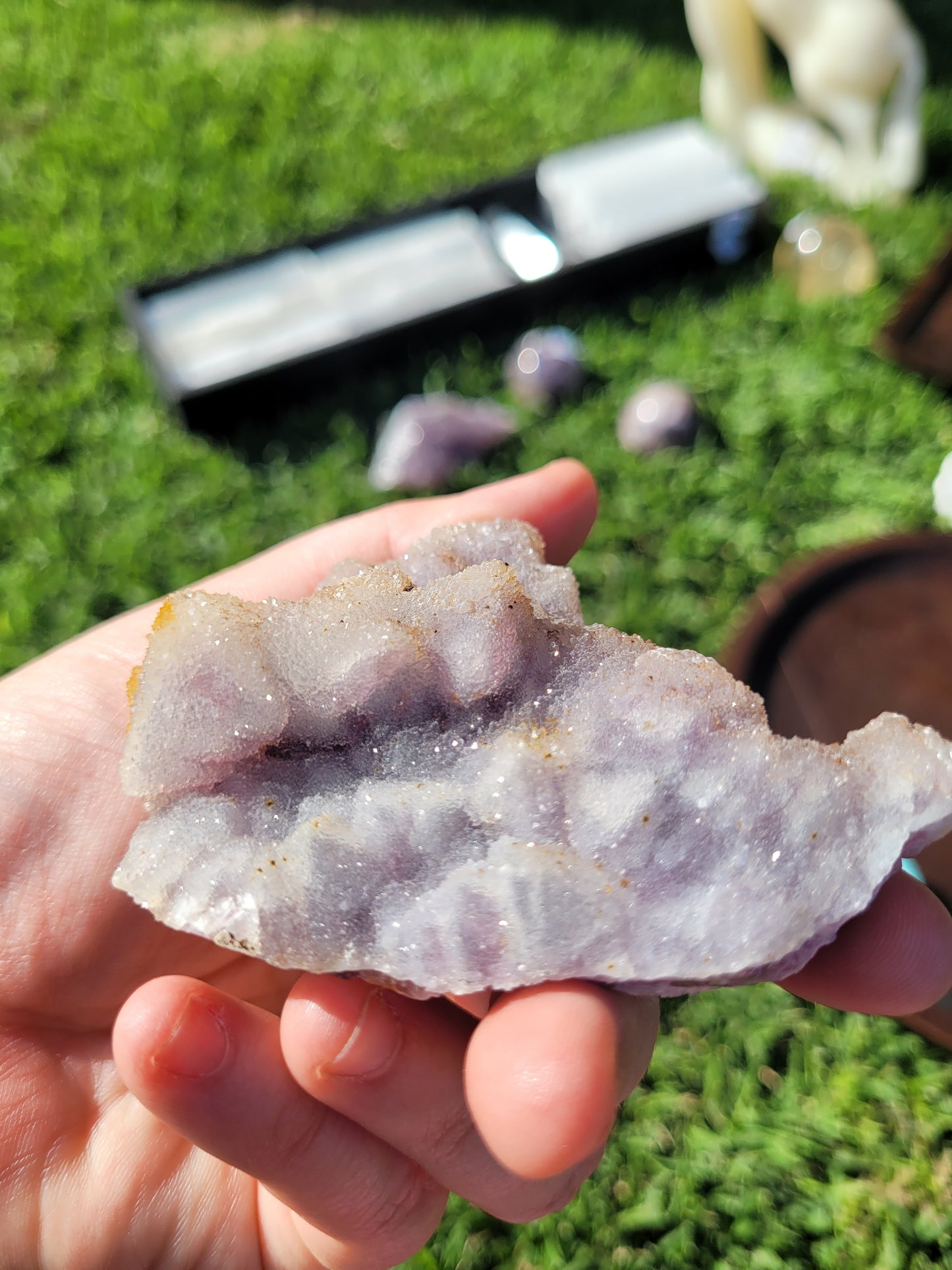 Purple Sugar Fluorite Specimen