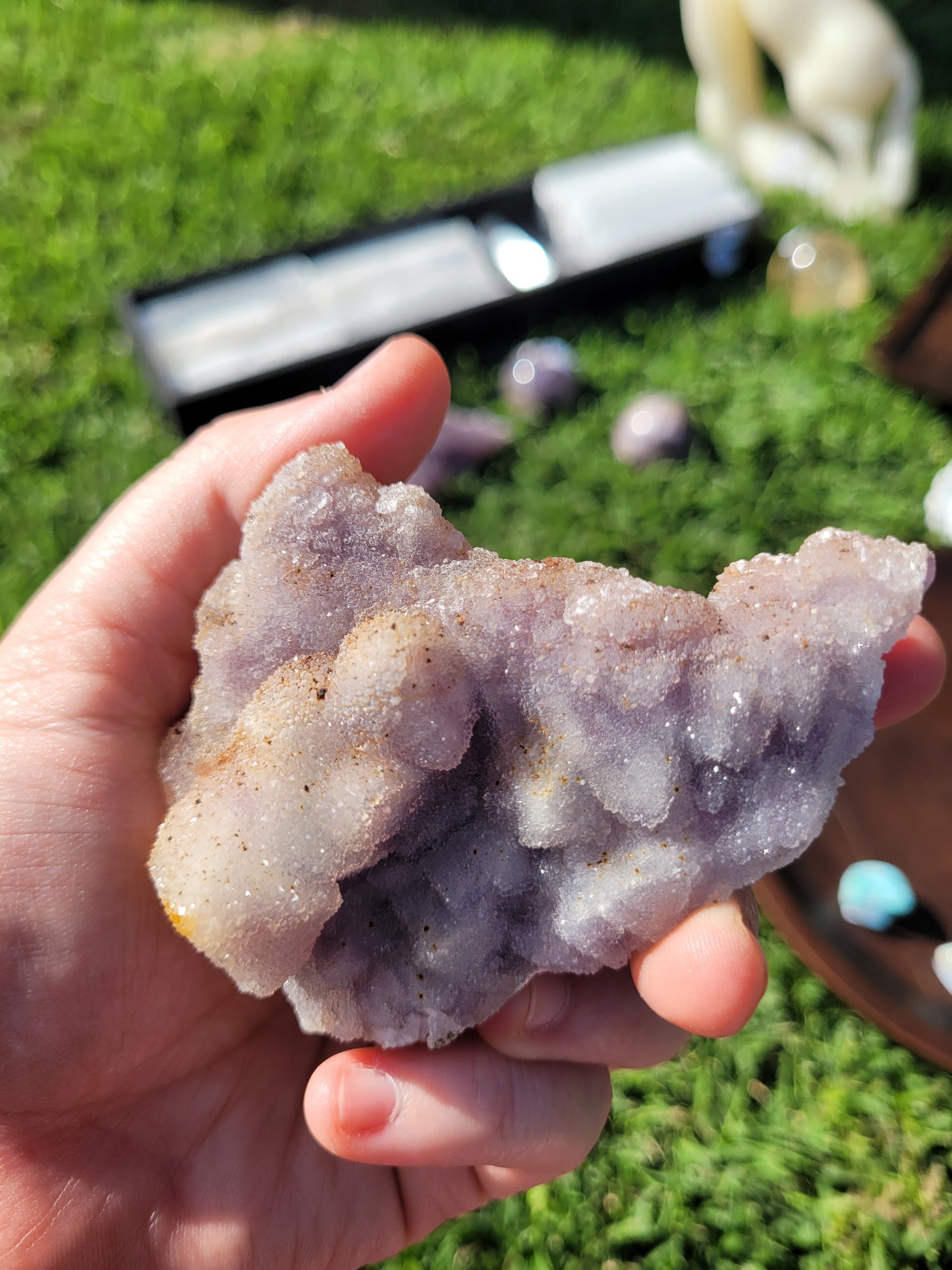 Purple Sugar Fluorite Specimen