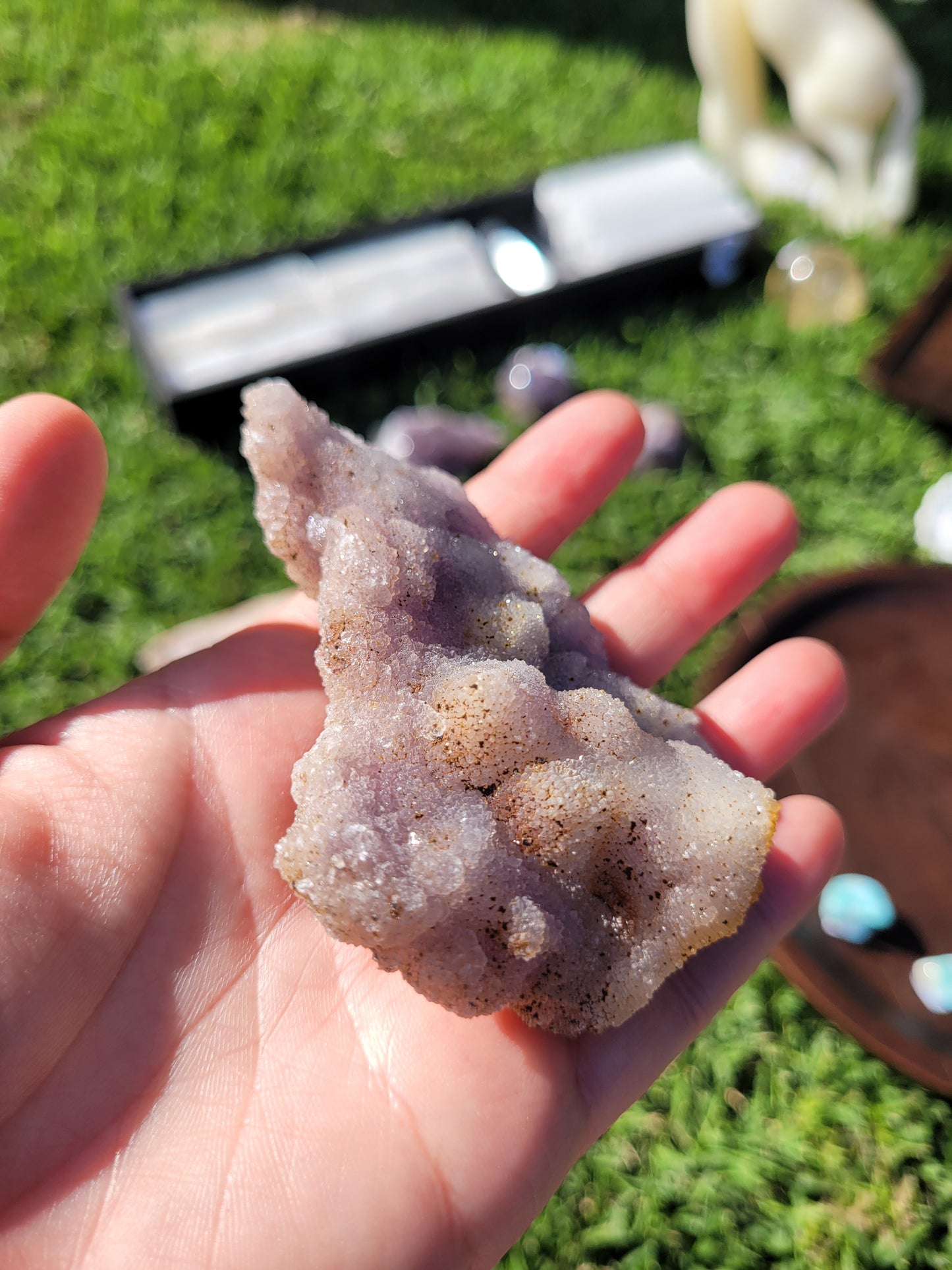 Purple Sugar Fluorite Specimen