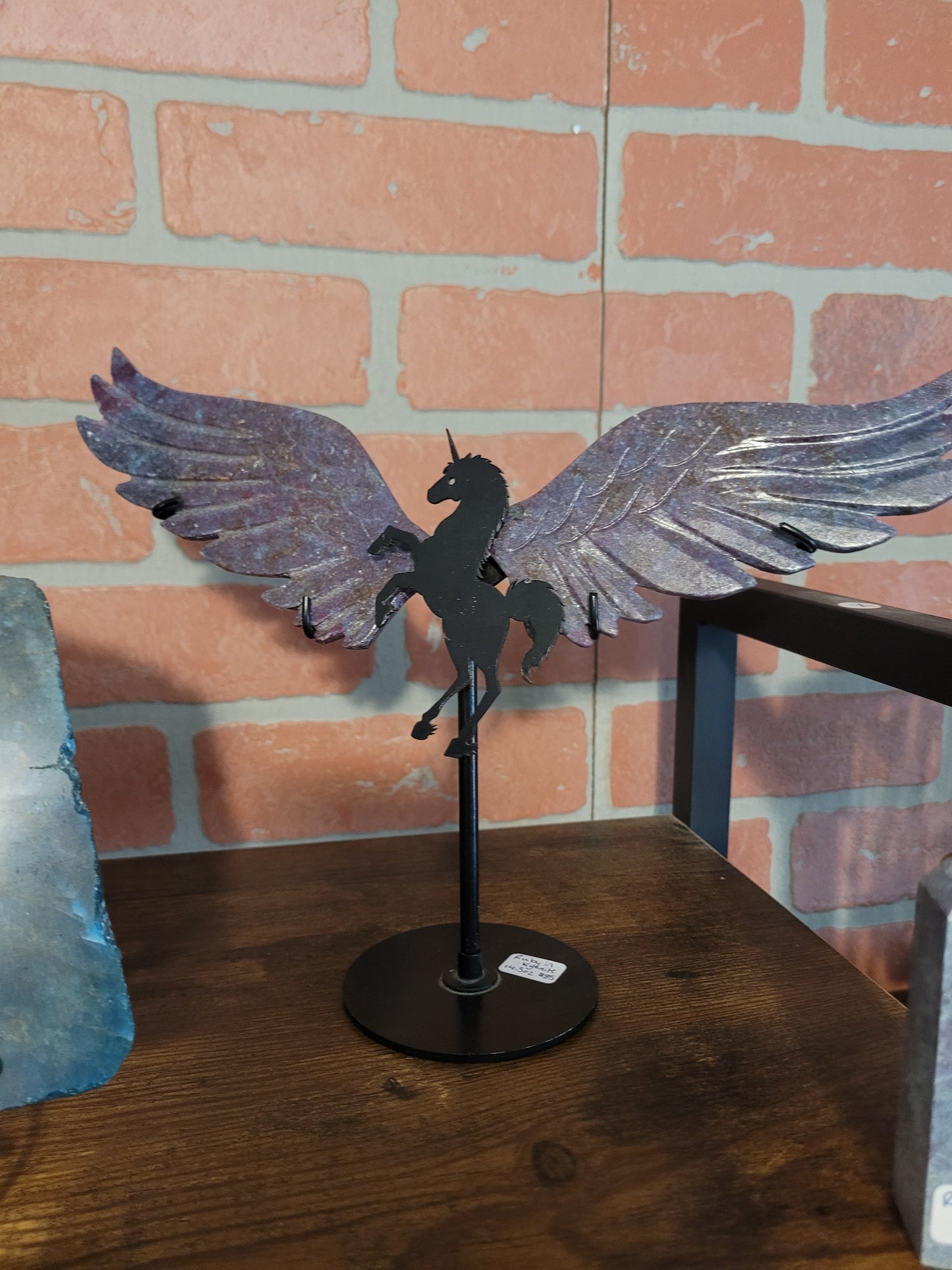 Ruby in Kyanite Unicorn Wings Set