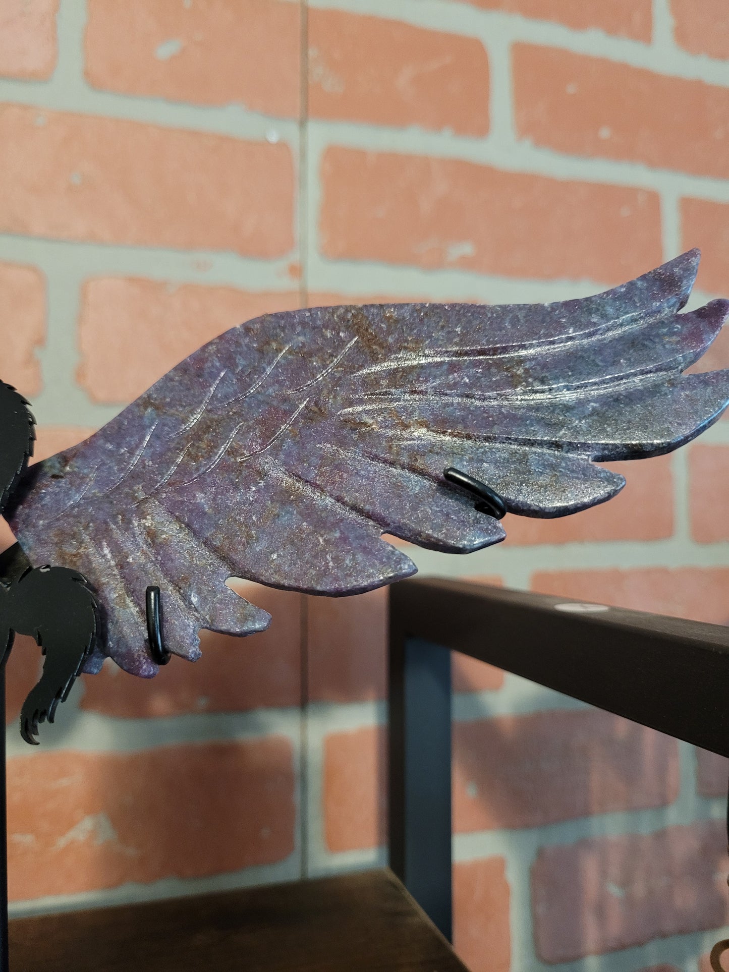 Ruby in Kyanite Unicorn Wings Set