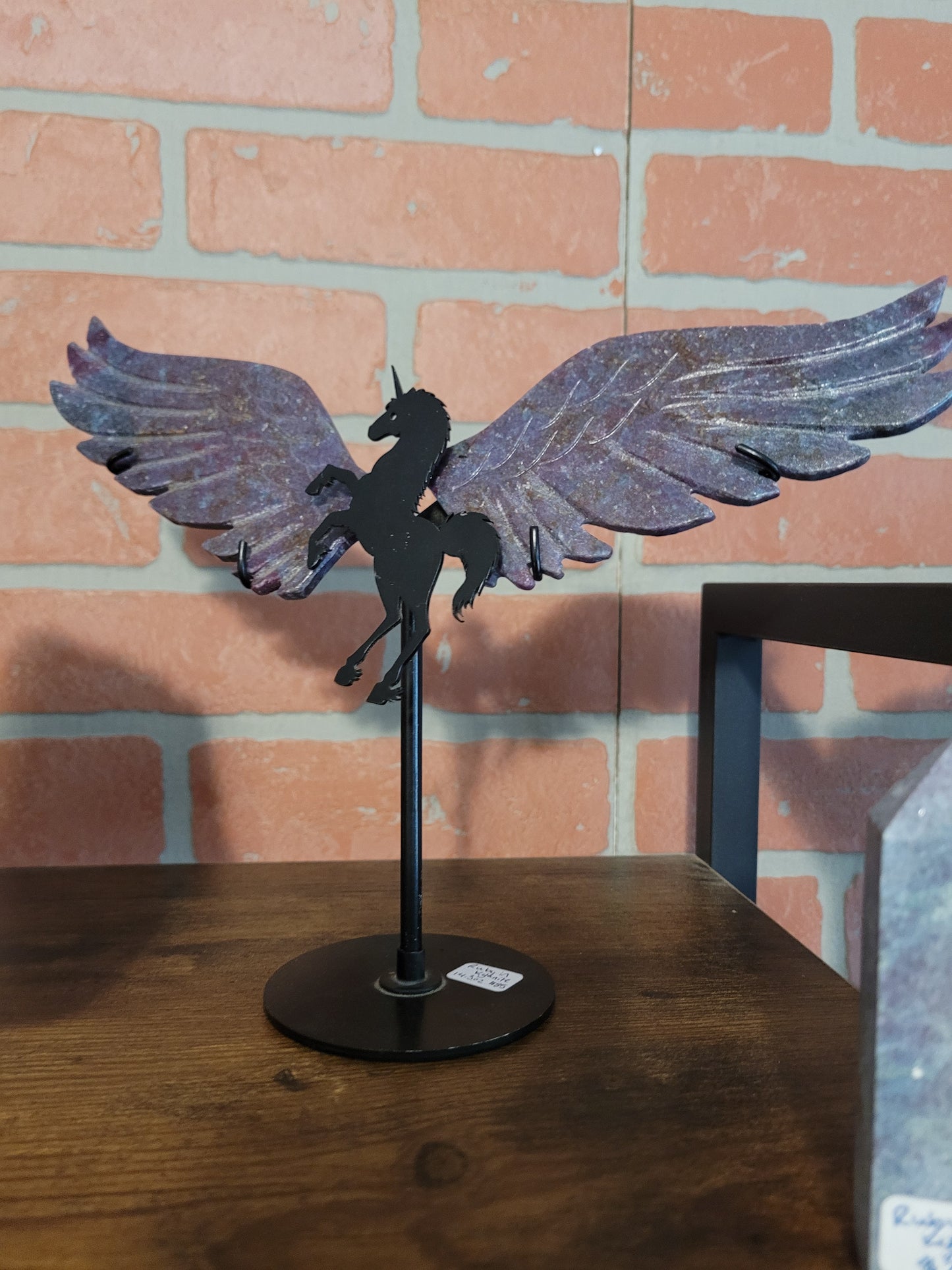 Ruby in Kyanite Unicorn Wings Set