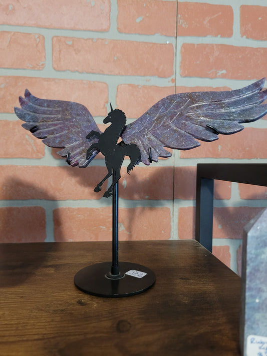 Ruby in Kyanite Unicorn Wings Set