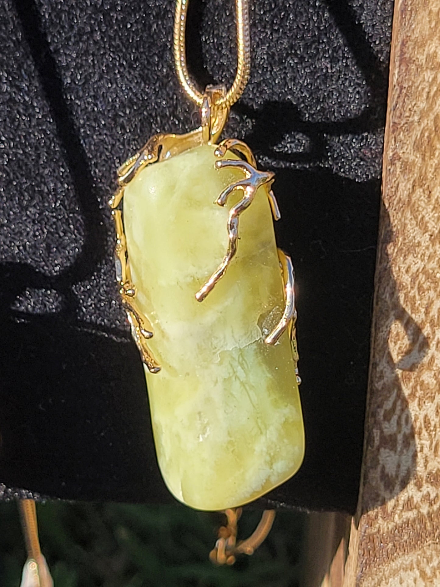 Gold & Silver Metal Branch Wrapped Necklaces