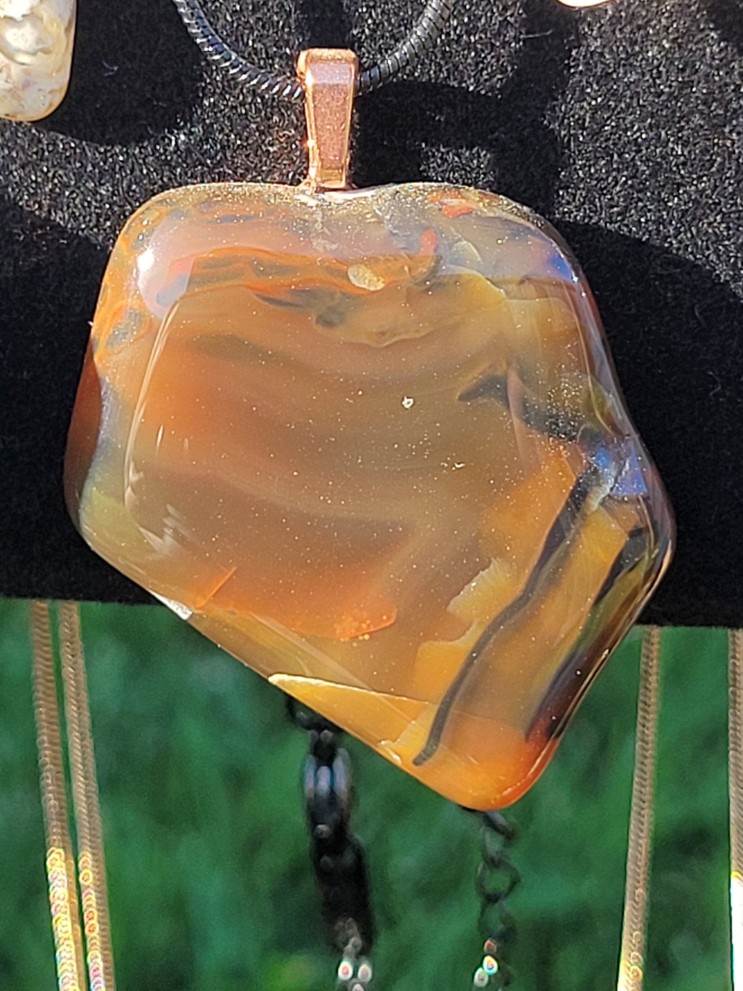 Hand Cut & Polished Crystal Pendant Necklaces - Handmade by Jahnee!