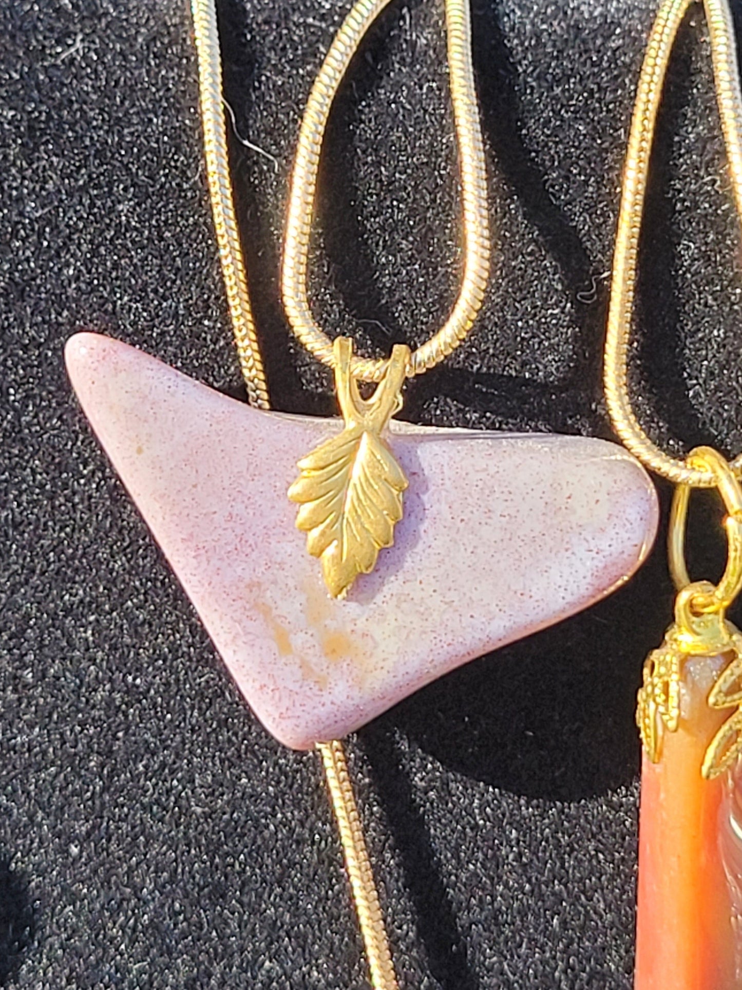 Hand Cut & Polished Crystal Pendant Necklaces - Handmade by Jahnee!