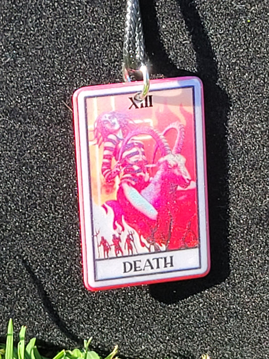 Tarot Card Necklaces - Horror Themed