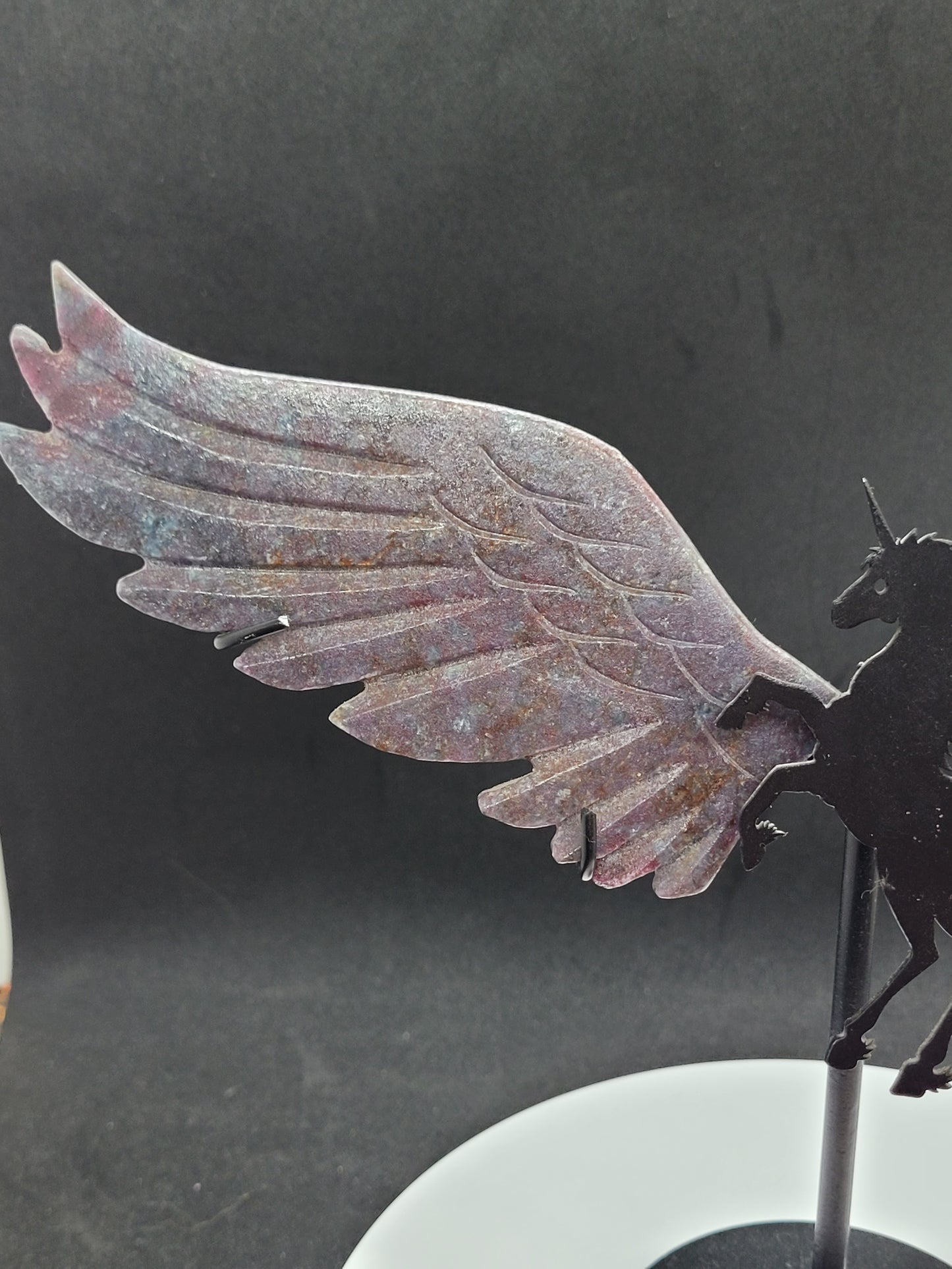 Ruby in Kyanite Unicorn Wings Set