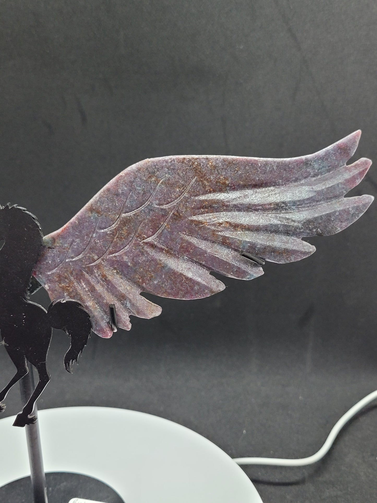 Ruby in Kyanite Unicorn Wings Set