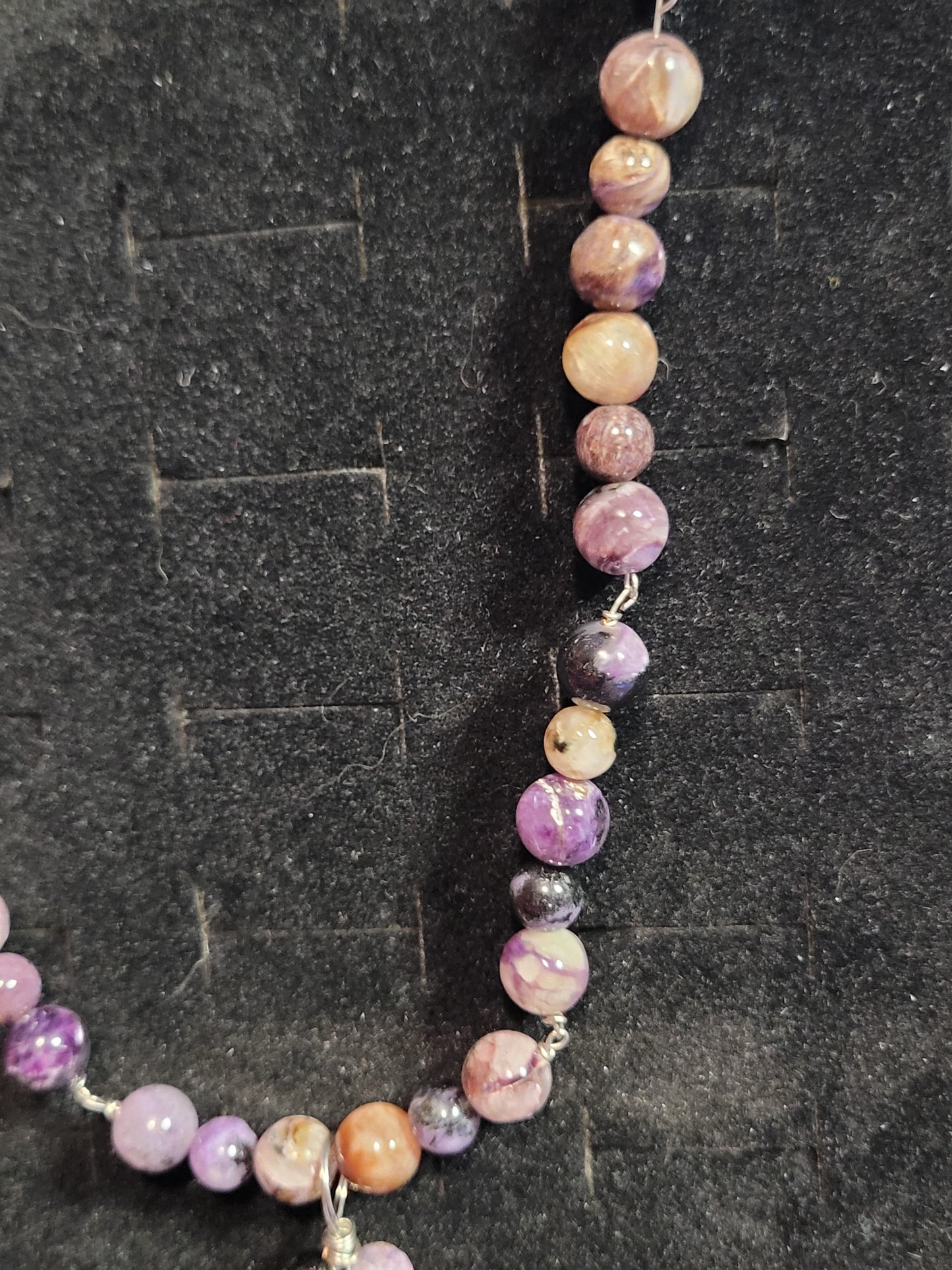 Celestial Crystal Star Pendant Necklaces - Handmade - Wire Wrapped - Natural Stones