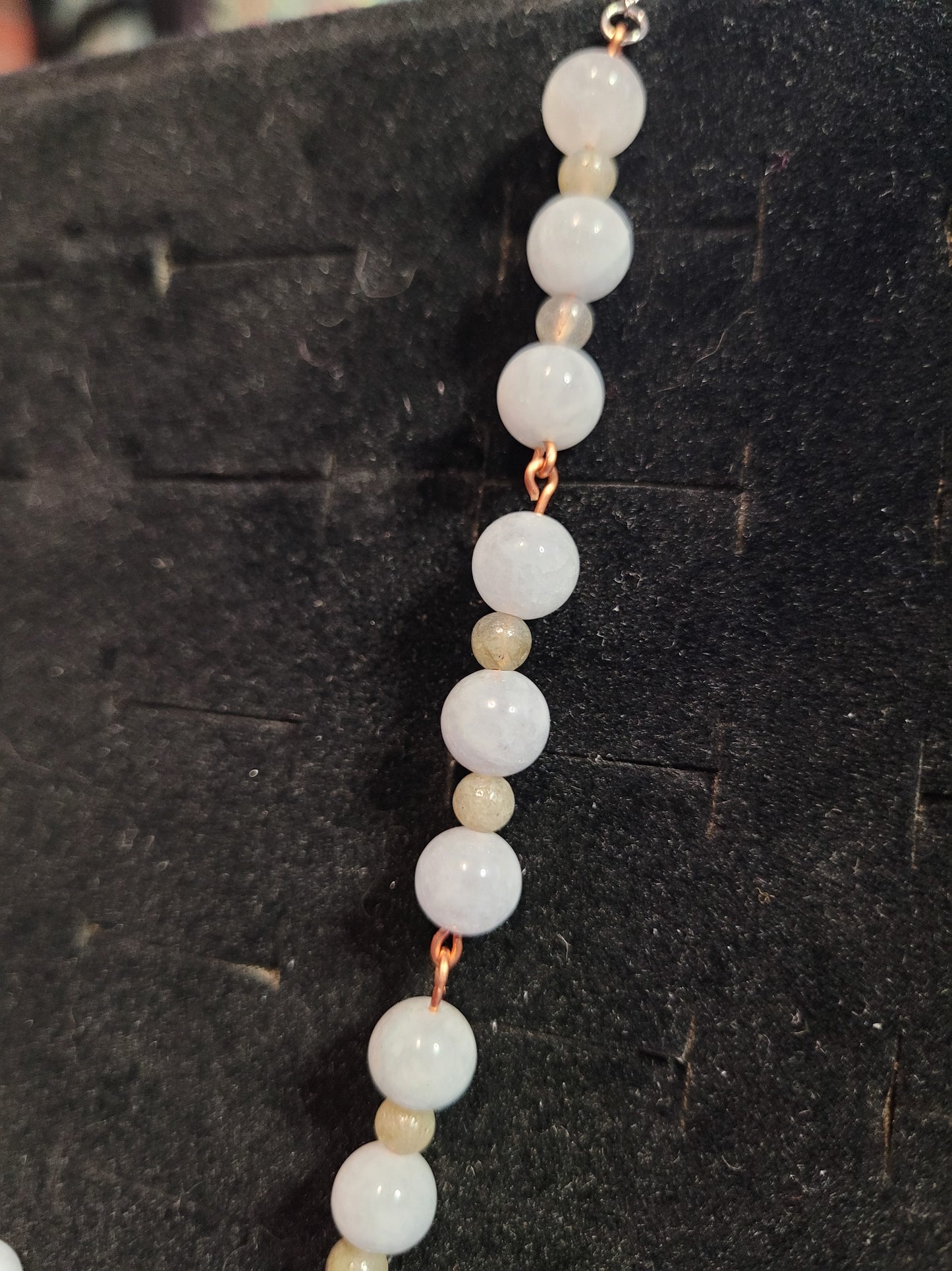 Celestial Crystal Star Pendant Necklaces - Handmade - Wire Wrapped - Natural Stones