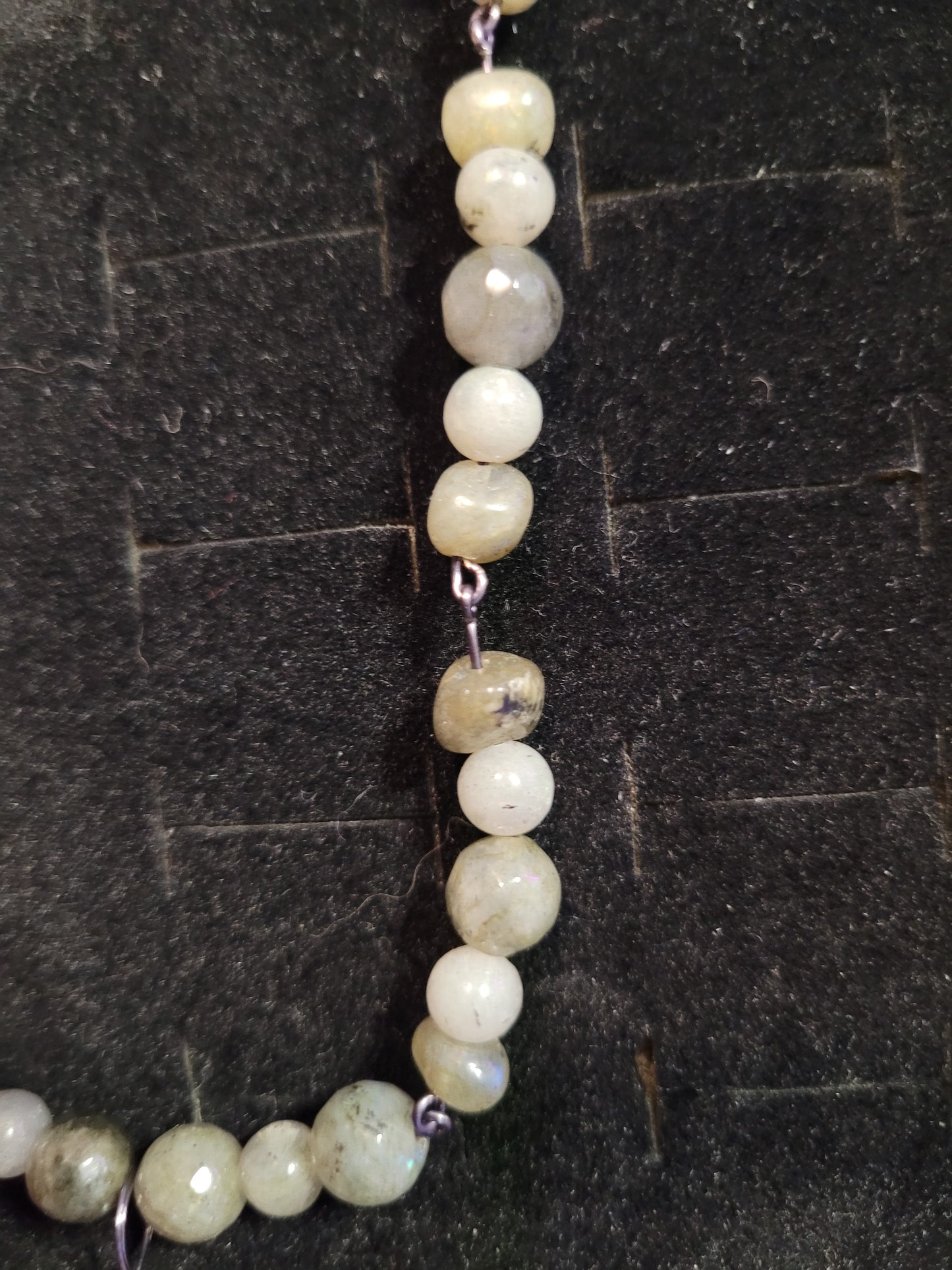 Celestial Crystal Star Pendant Necklaces - Handmade - Wire Wrapped - Natural Stones