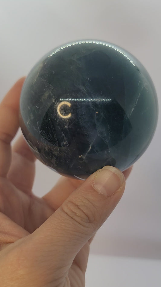 Blue Fluorite Sphere