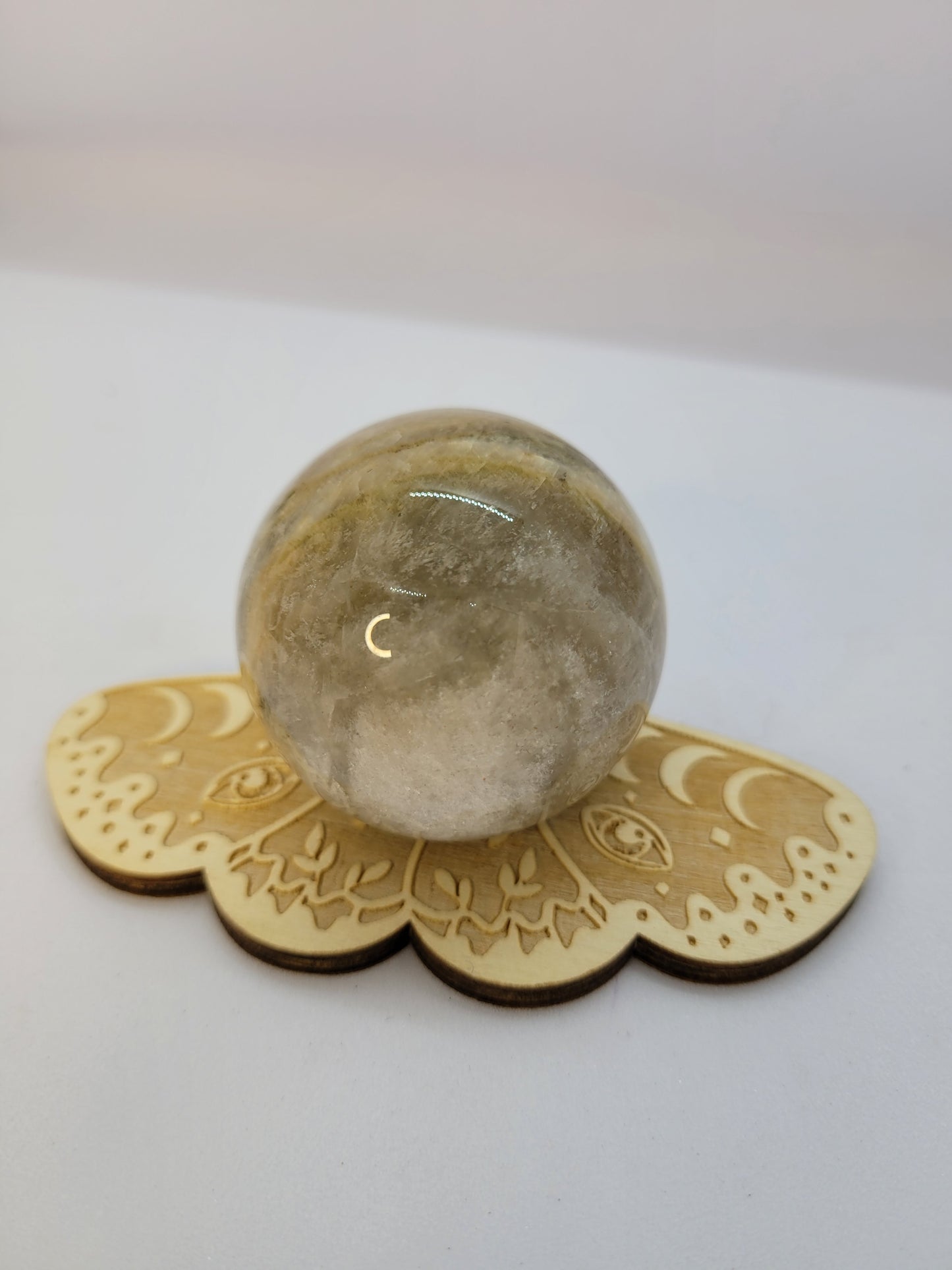 Tan Moonstone Sphere