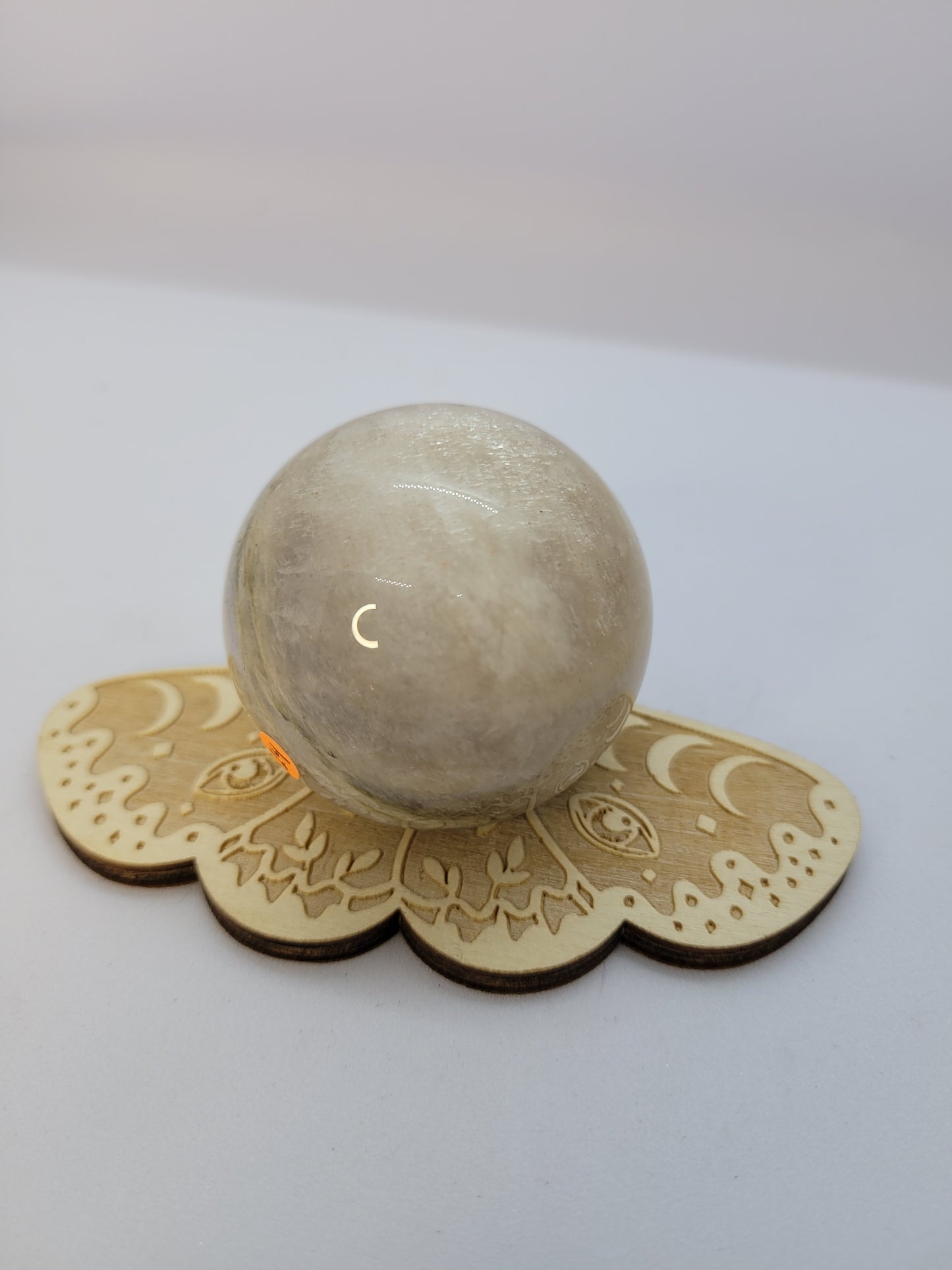 Tan Moonstone Sphere