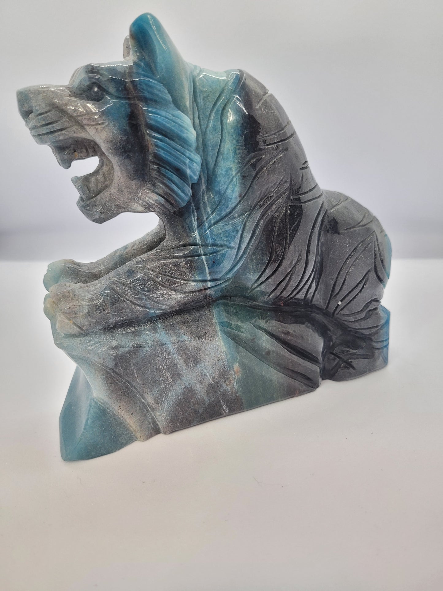 Trolleite Tiger carving - XL