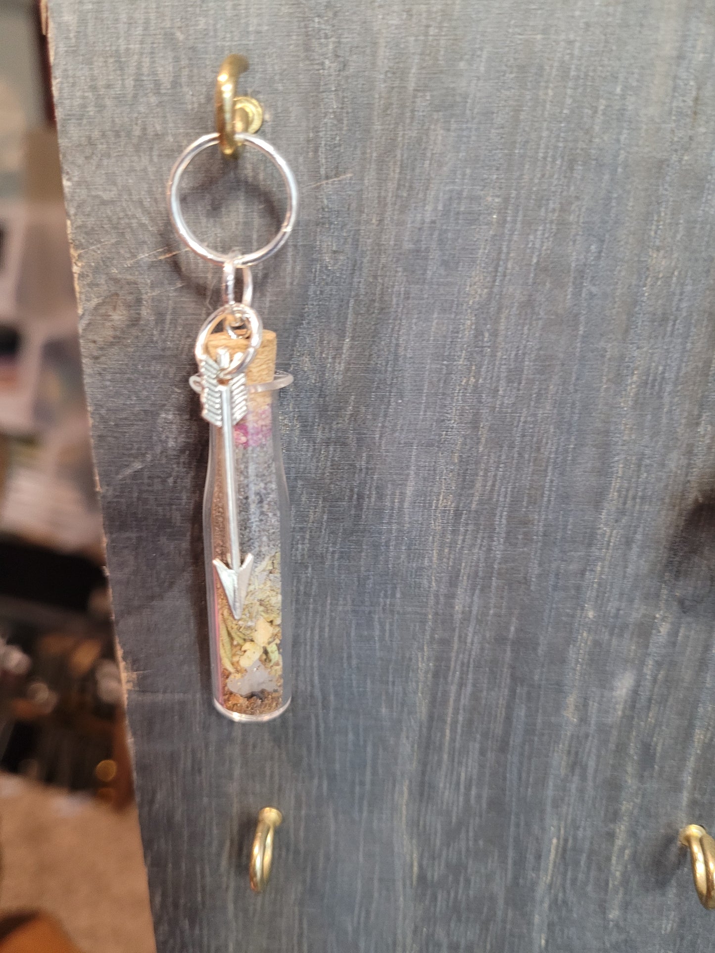 Harvest Moon Protection Spell Jar Charm Keychains