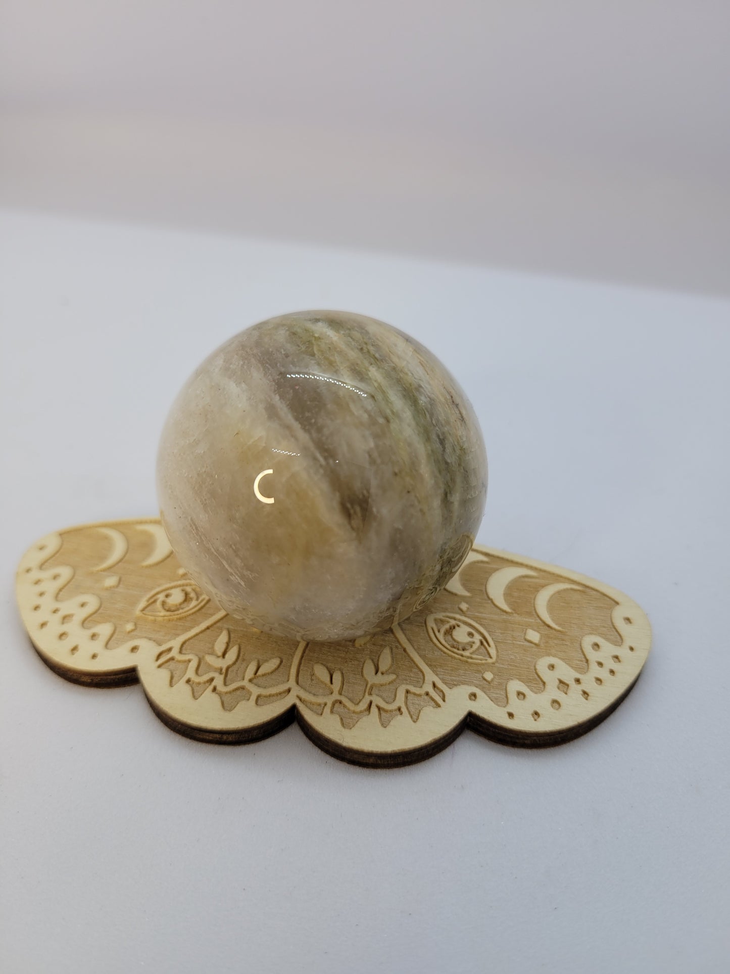 Tan Moonstone Sphere