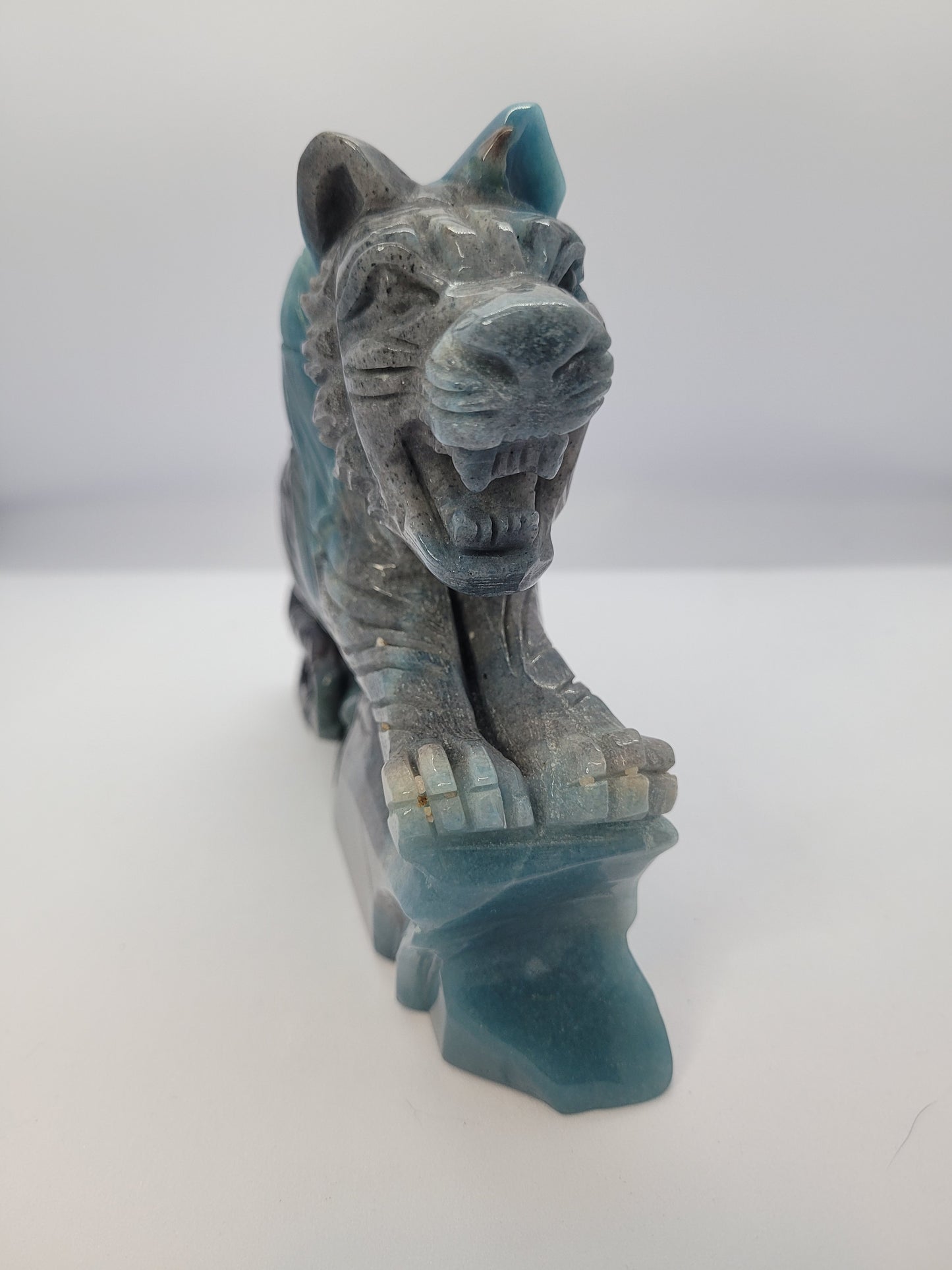 Trolleite Tiger carving - XL