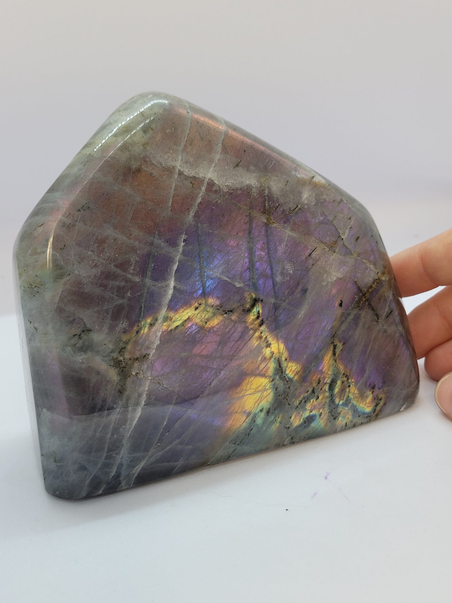 Labradorite Freeform - Large - Pink/Purple