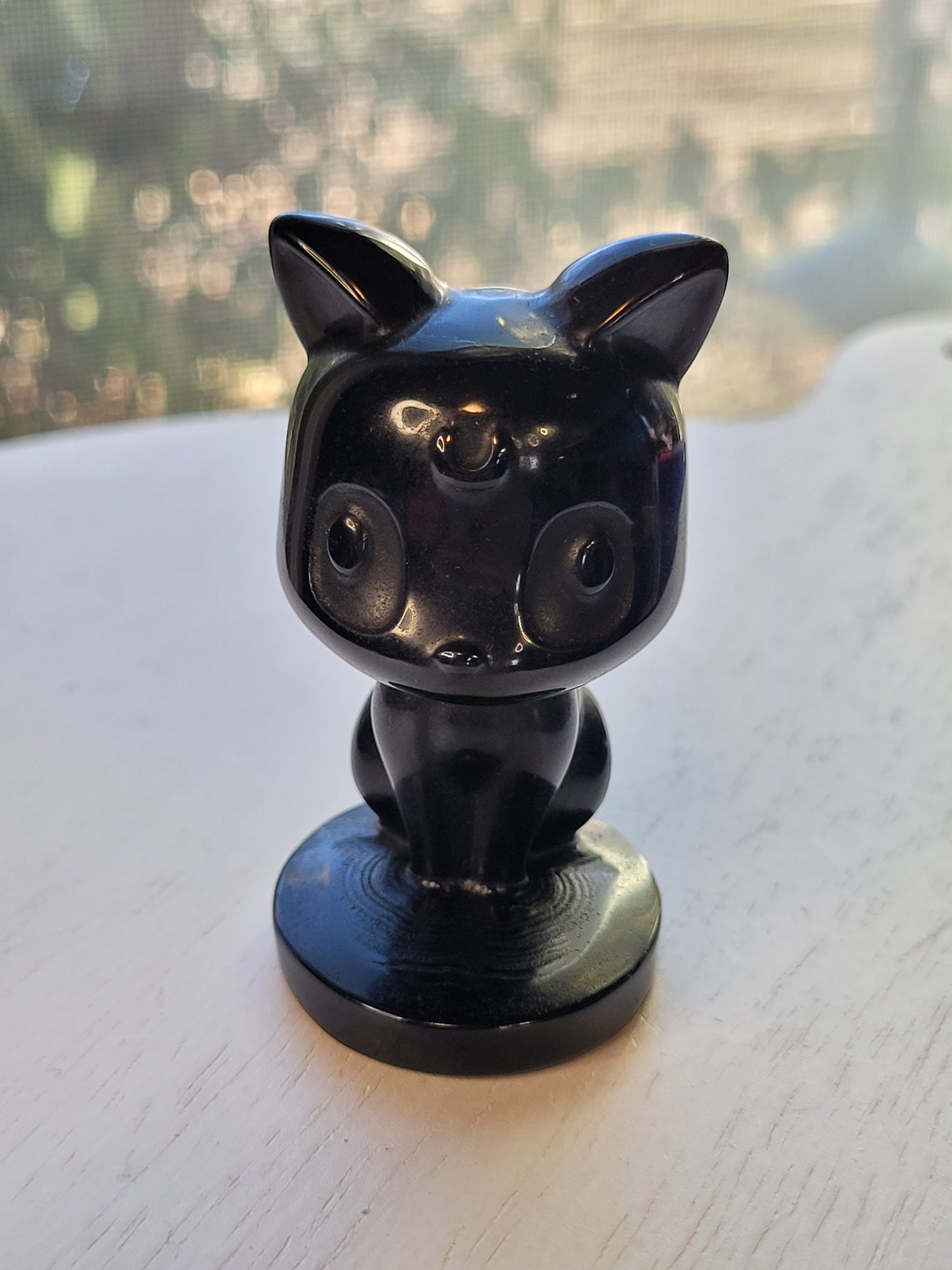 Black Obsidian Luna cat